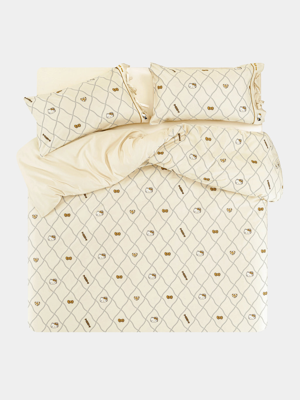 "Hello Kitty" Cotton Sateen Bedding Set – Candy House