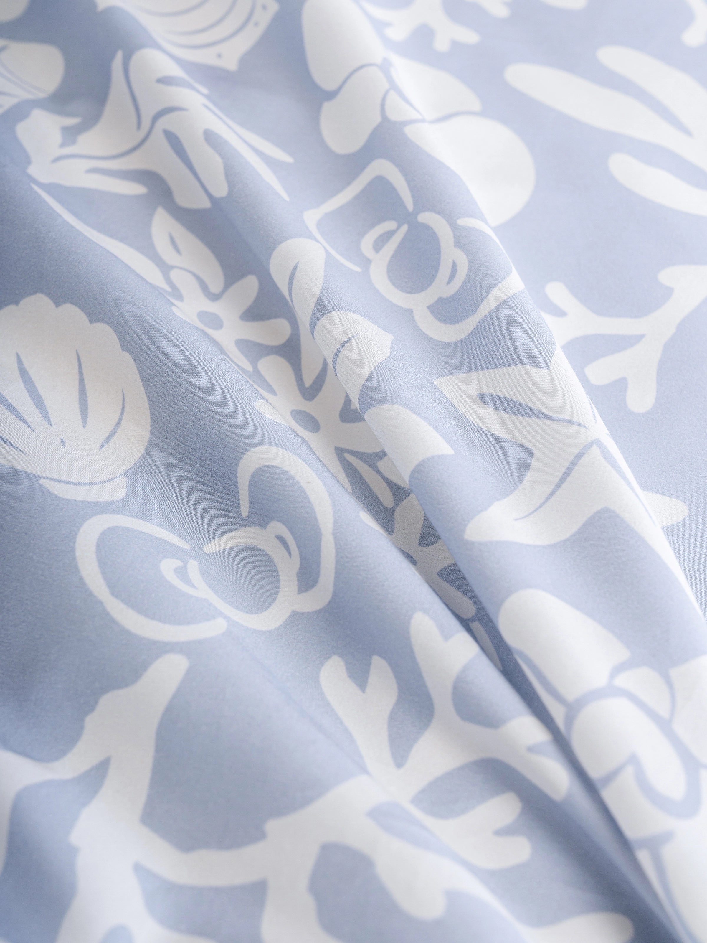 "Hello Kitty" Cotton Sateen Printed Bedding Set – Breezy Blue