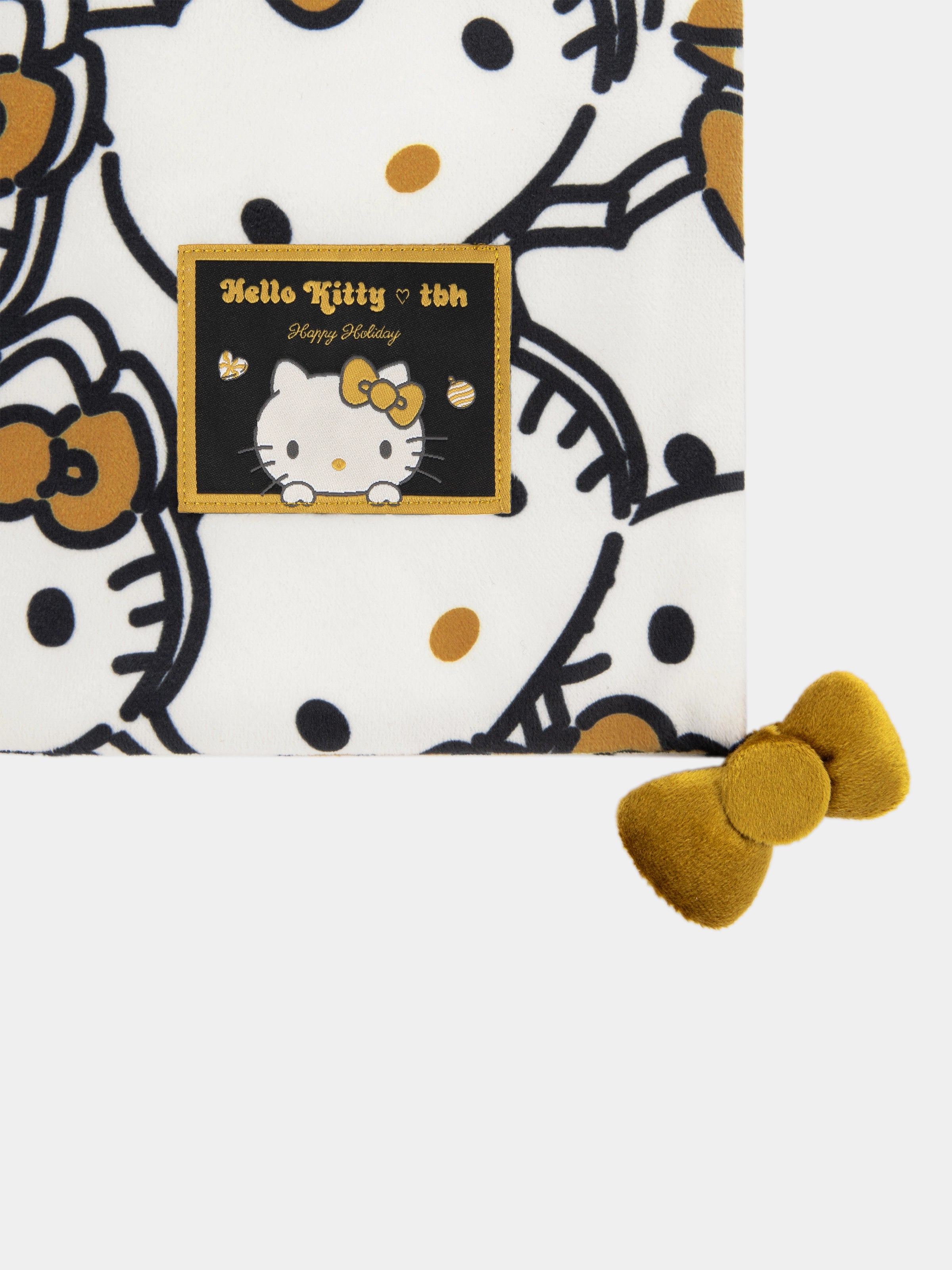 "Hello Kitty" Fluffy Tote Bag – Candy Pattern