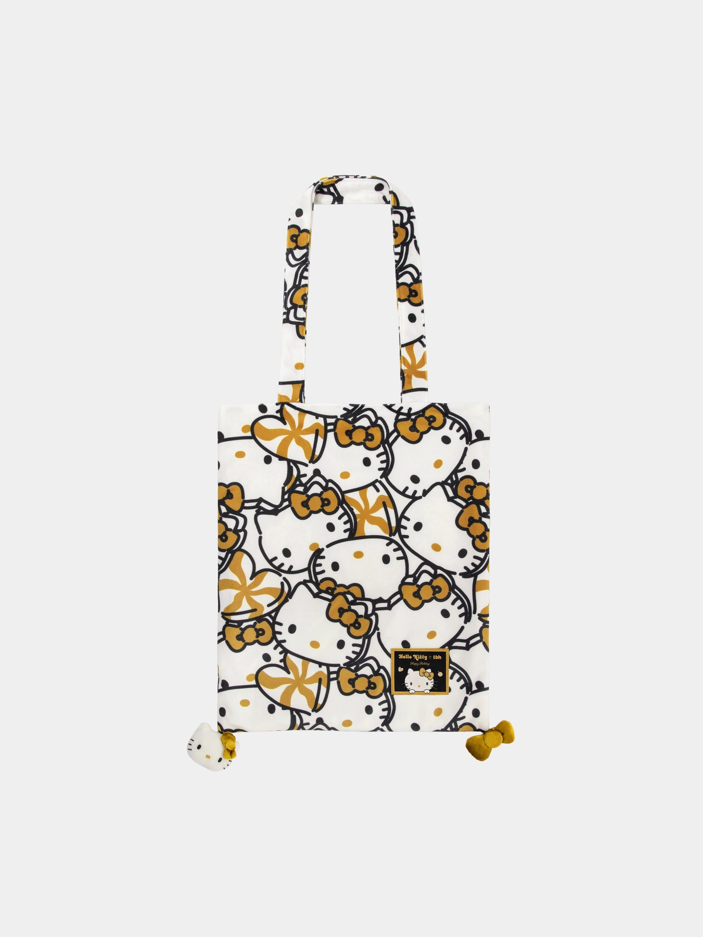"Hello Kitty" Fluffy Tote Bag – Candy Pattern