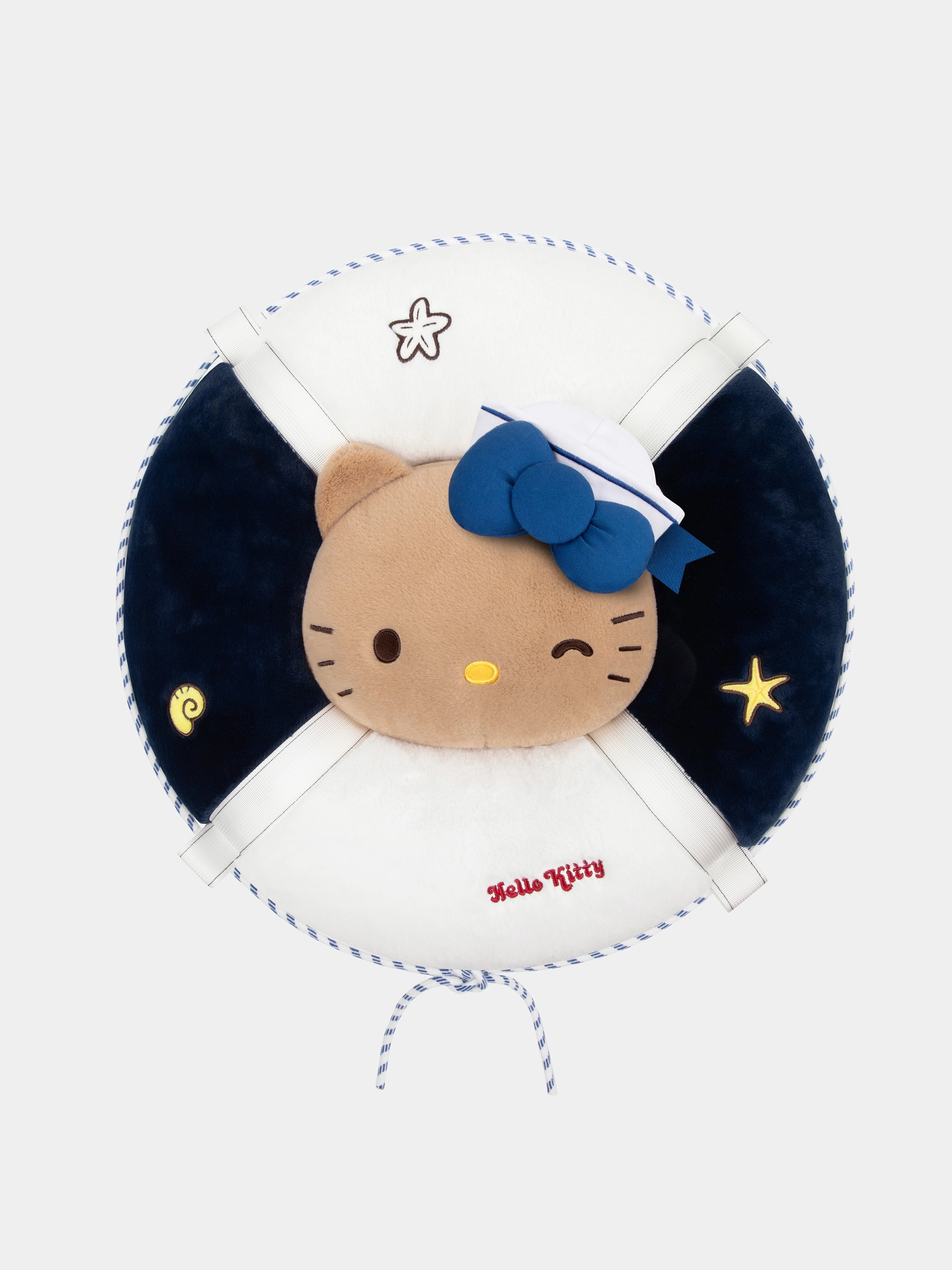 "Hello Kitty" Lifebuoy-Shaped Cushion