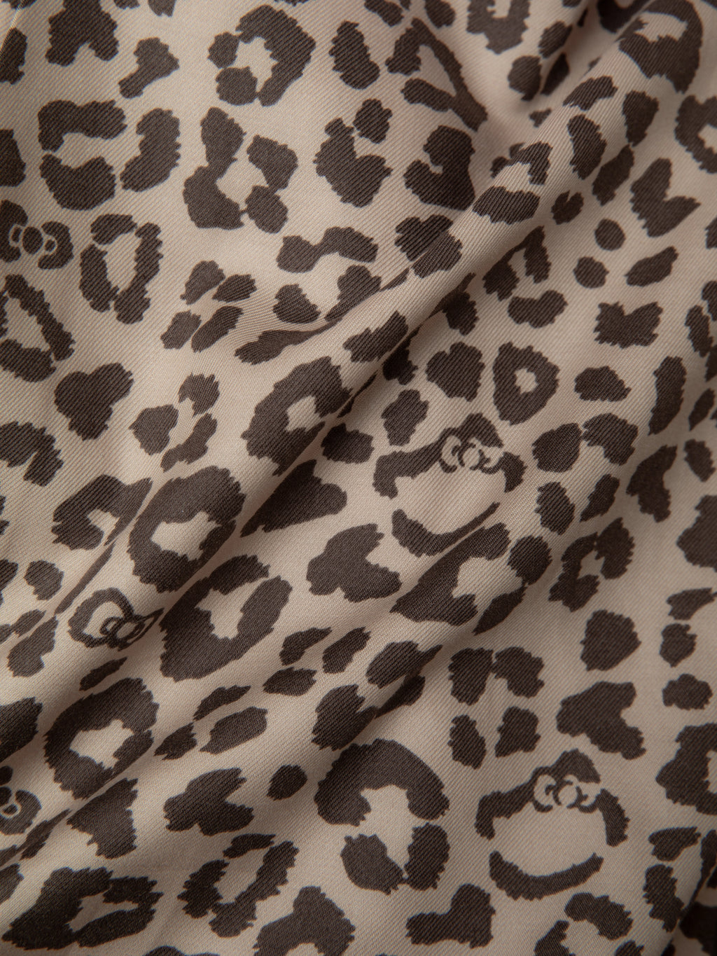 "Hello Kitty" Tencel Cotton Blend Loungewear Set Short Sleeve & Pants – Leopard