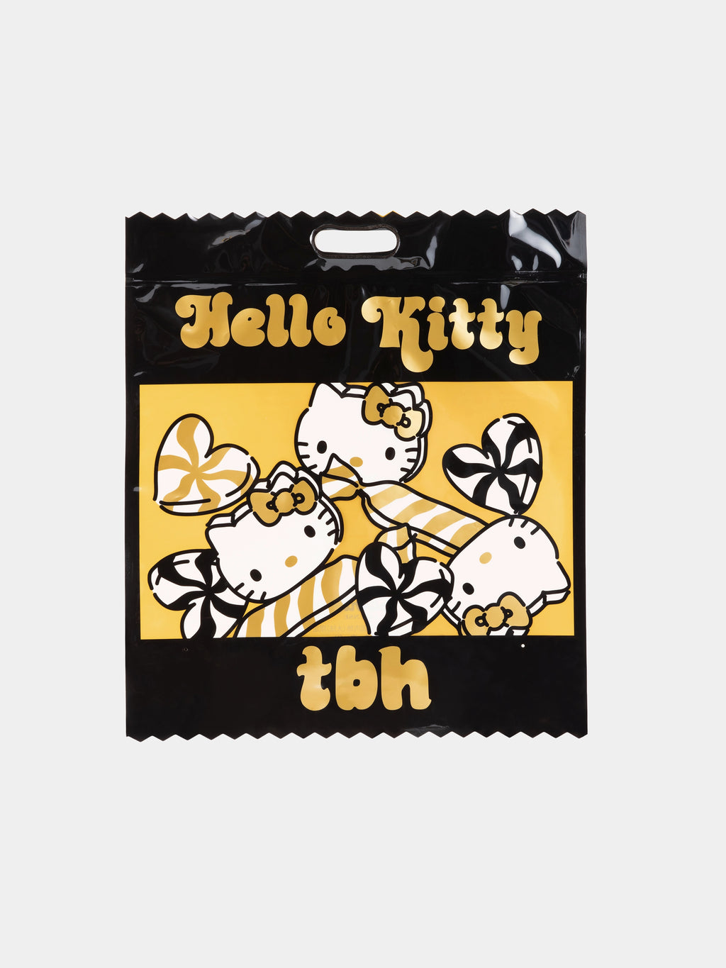 "Hello Kitty" Tencel Cotton Blend Loungewear Set Short Sleeve – Pearl Necklace