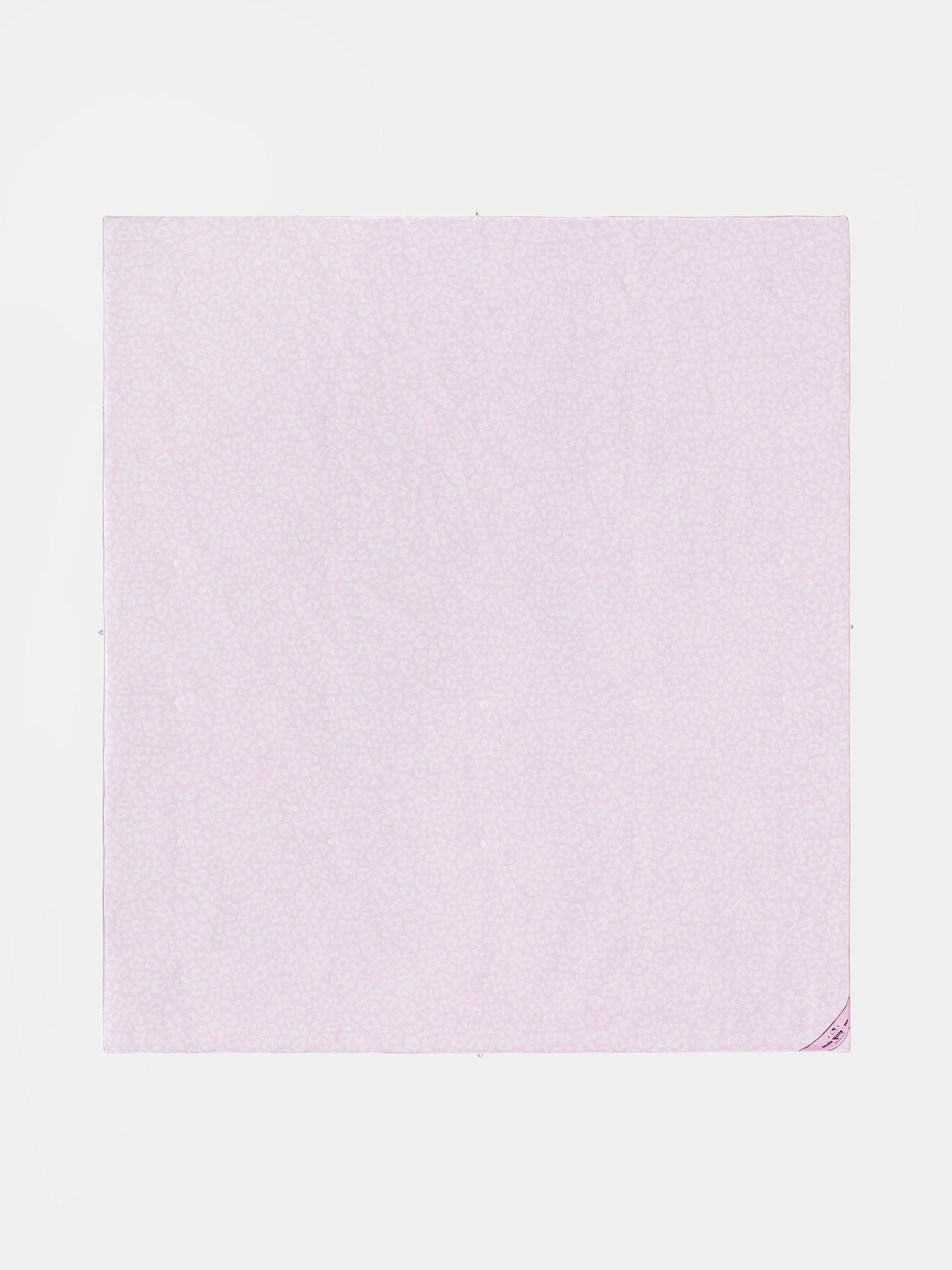 "Hello Kitty" Tencel™ Cotton Jacquard Silk Filled All-Season Quilt – Pink Leopard