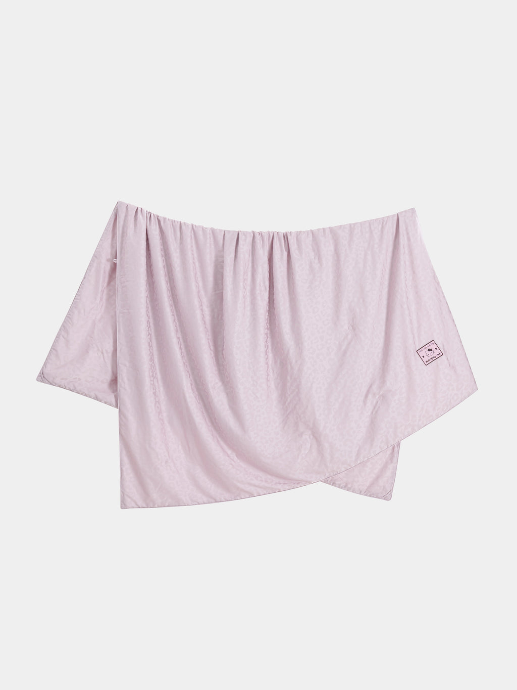 "Hello Kitty" Tencel™ Cotton Jacquard Silk Filled Summer Quilt – Pink Leopard