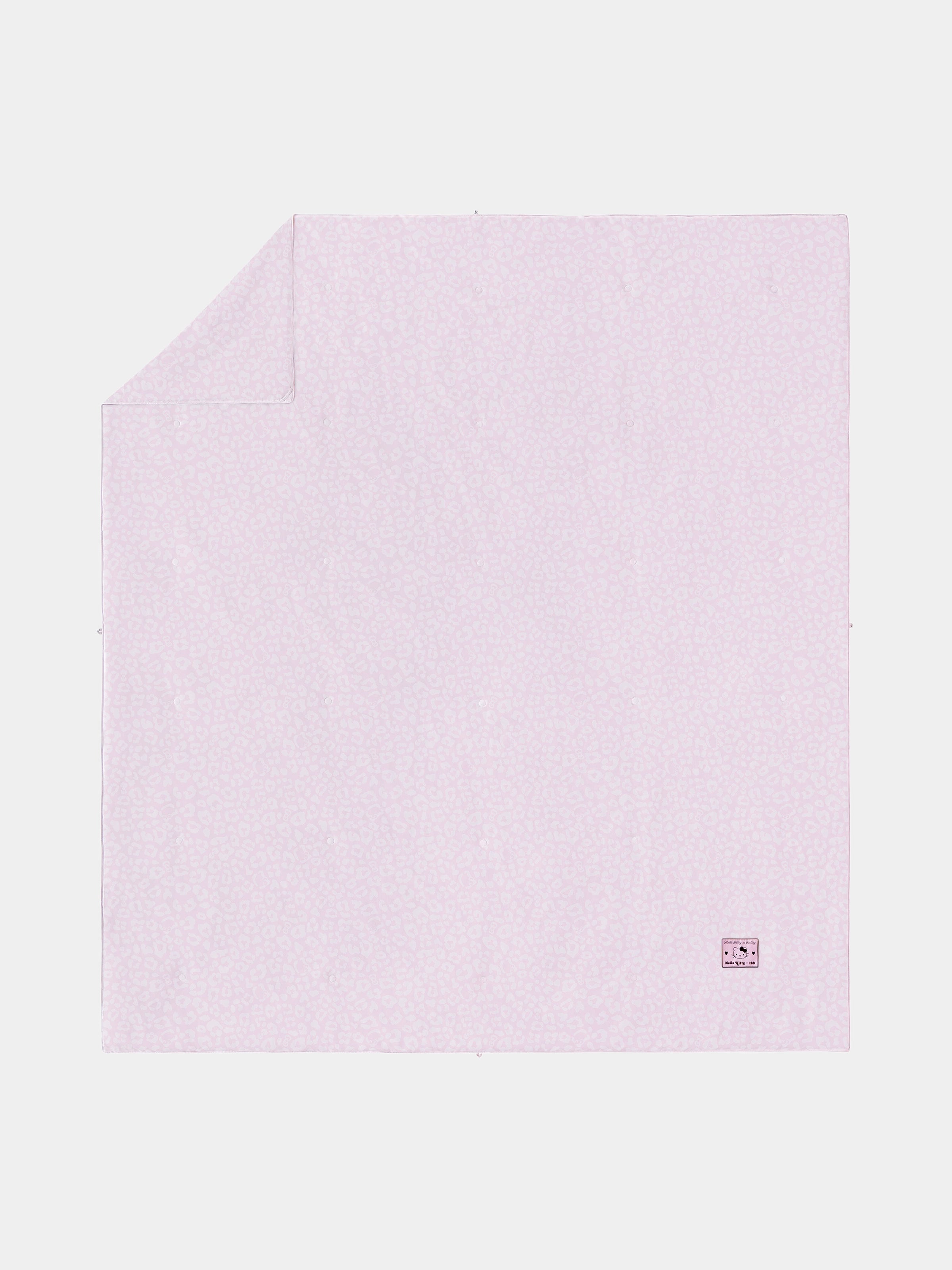 "Hello Kitty" Tencel™ Cotton Jacquard Silk Filled Summer Quilt – Pink Leopard