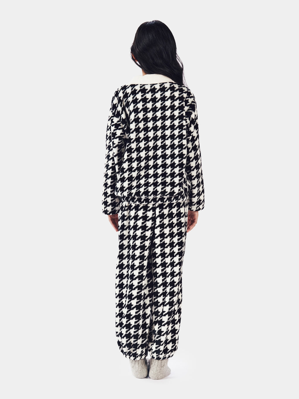 "Hello Kitty" Kids Flannel Loungewear Set – Houndstooth