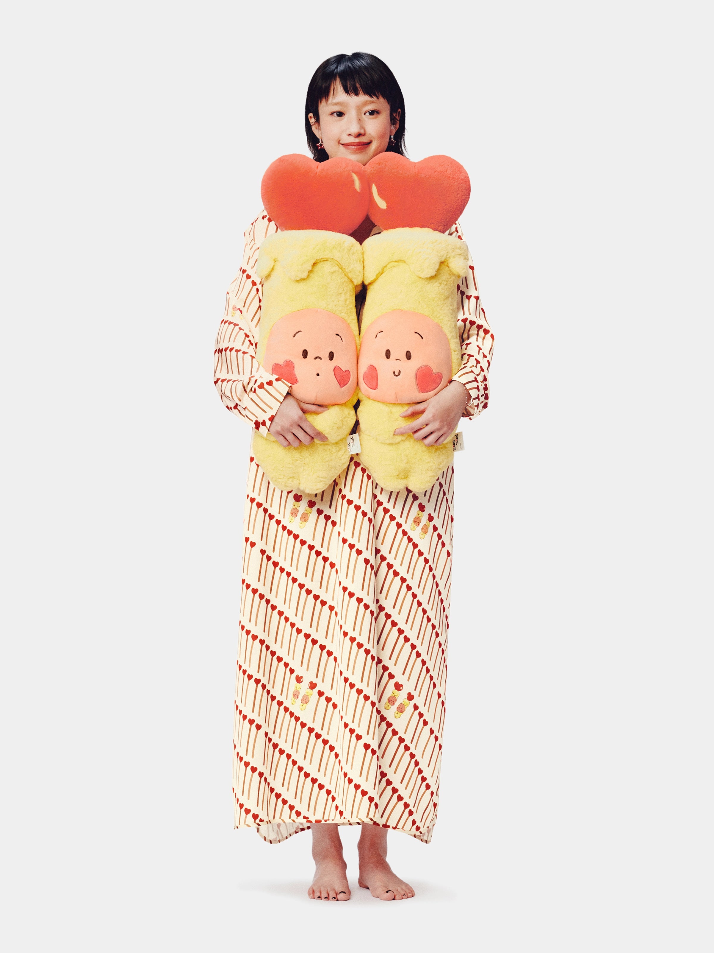 "tbh × TWINKLE TWINKLE" Body Pillow – Love Flame (Mini Version)
