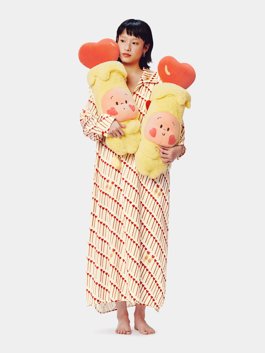 "tbh × TWINKLE TWINKLE" Body Pillow – Love Flame (Mini Version)