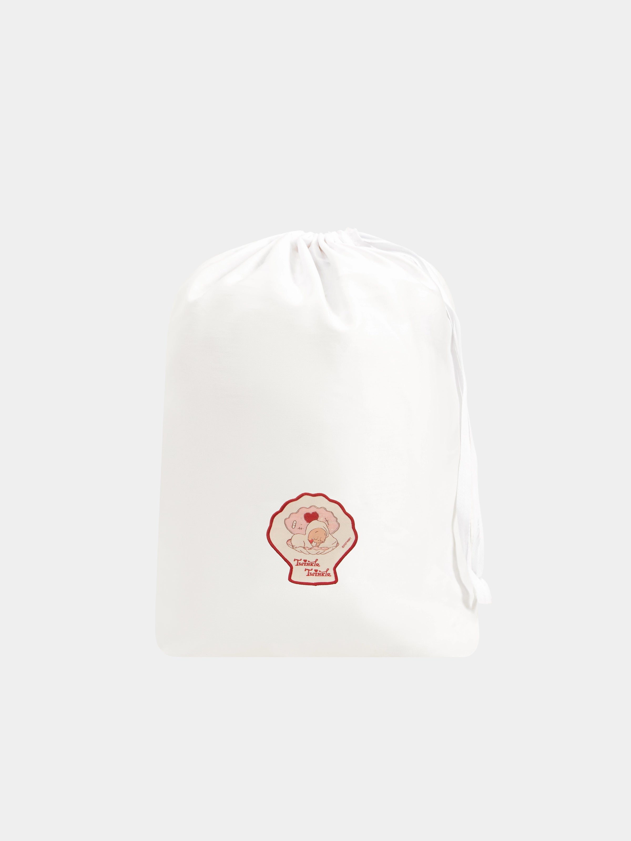 "tbh × TWINKLE TWINKLE" Embroidered Cotton Satin Bedding Set – Manuscript of Love