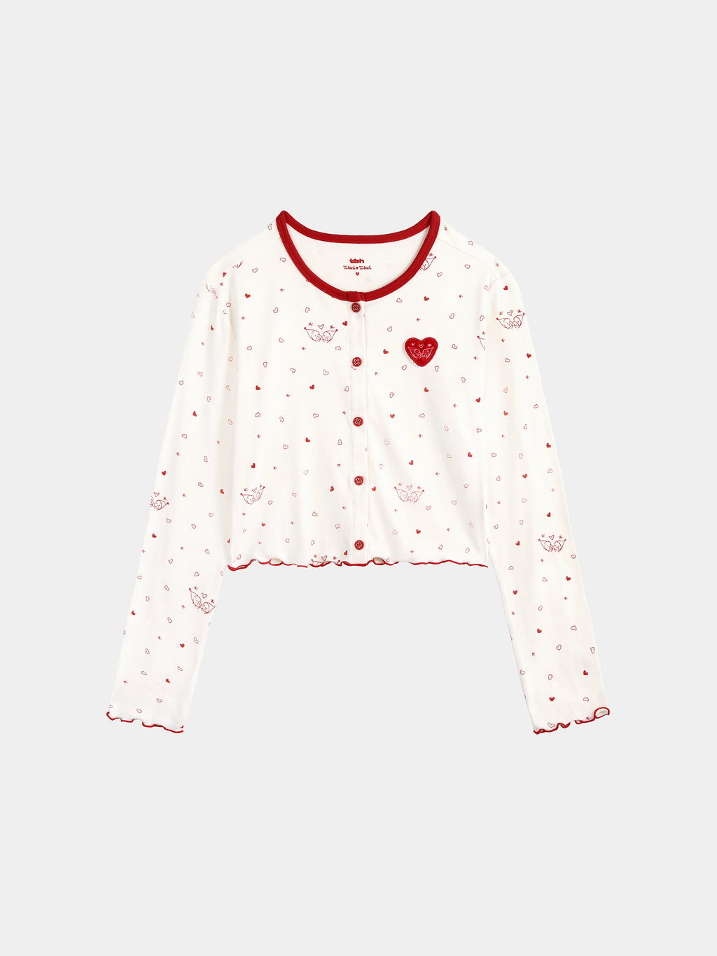 "tbh × TWINKLE TWINKLE" Knitted Cardigan Loungewear Set – Manuscript of Love