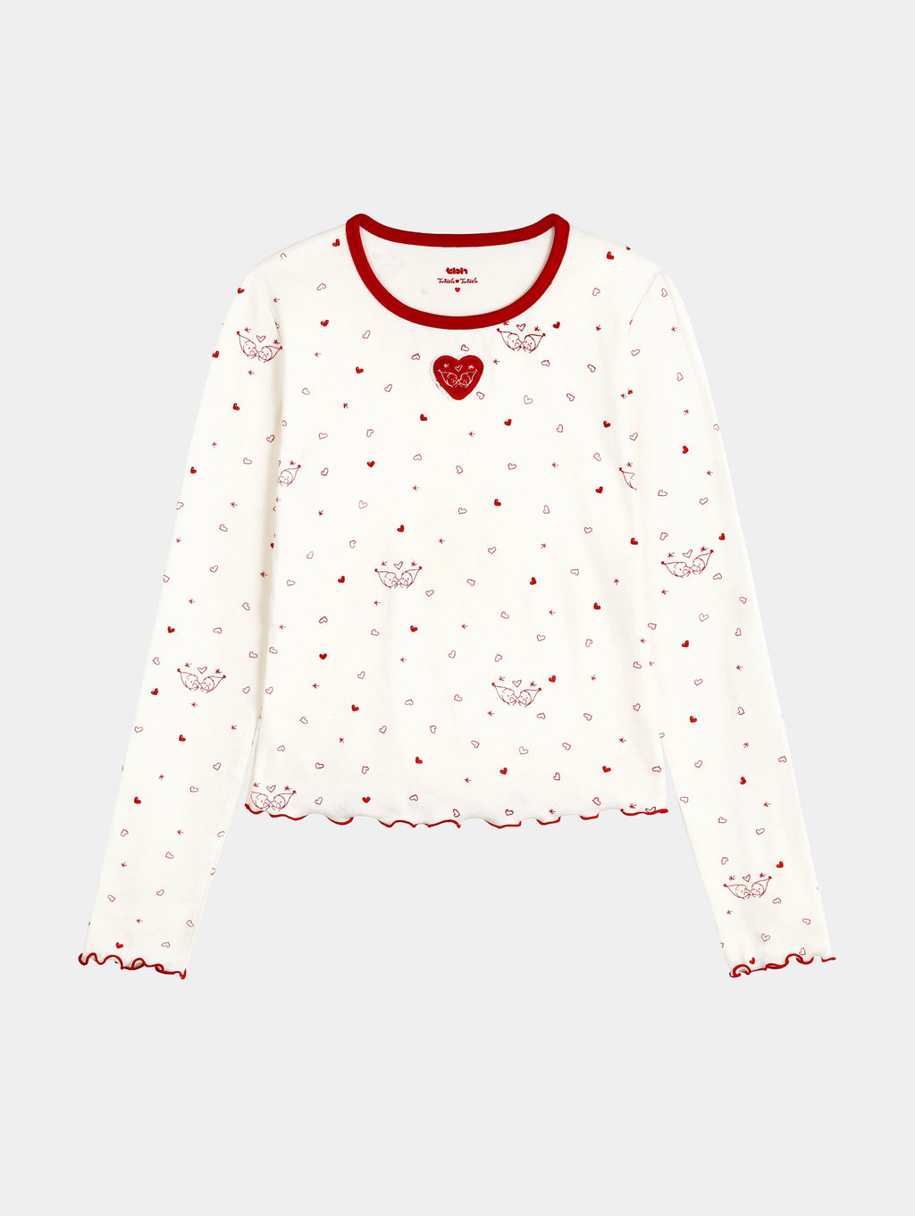 "tbh × TWINKLE TWINKLE" Knitted Loungewear Set – Manuscript of Love
