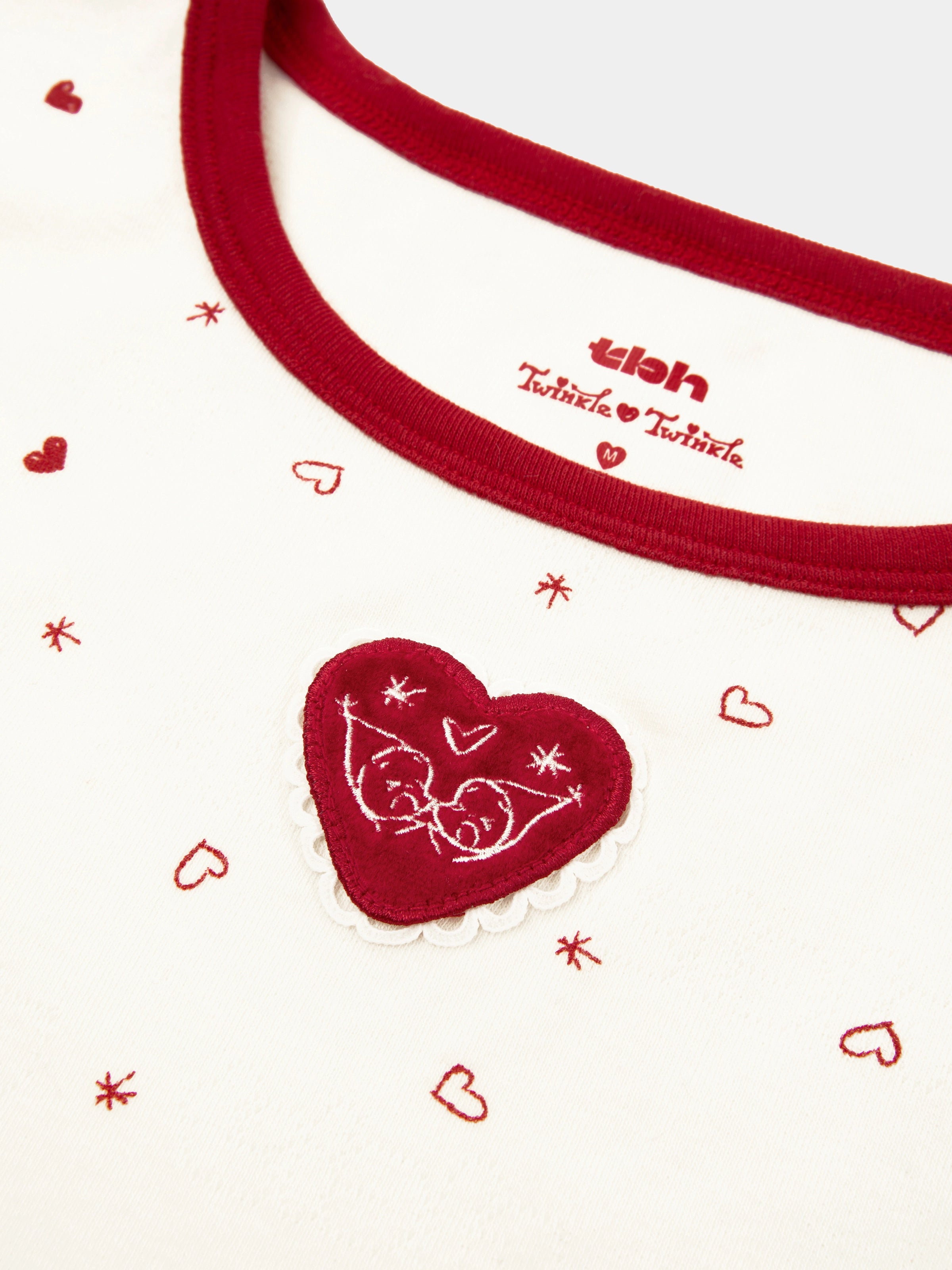 "tbh × TWINKLE TWINKLE" Knitted Loungewear Set – Manuscript of Love