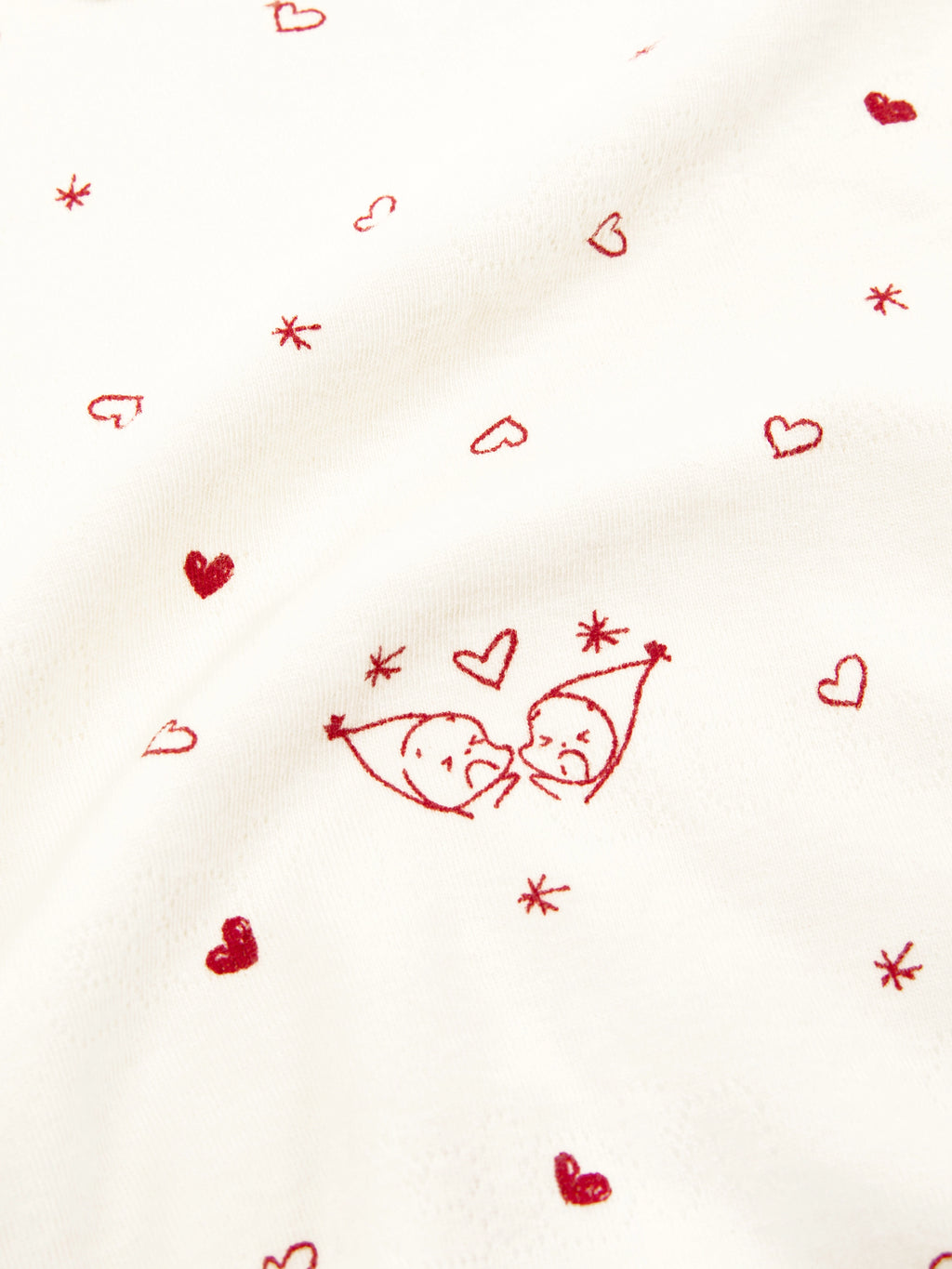 "tbh × TWINKLE TWINKLE" Knitted Loungewear Set – Manuscript of Love