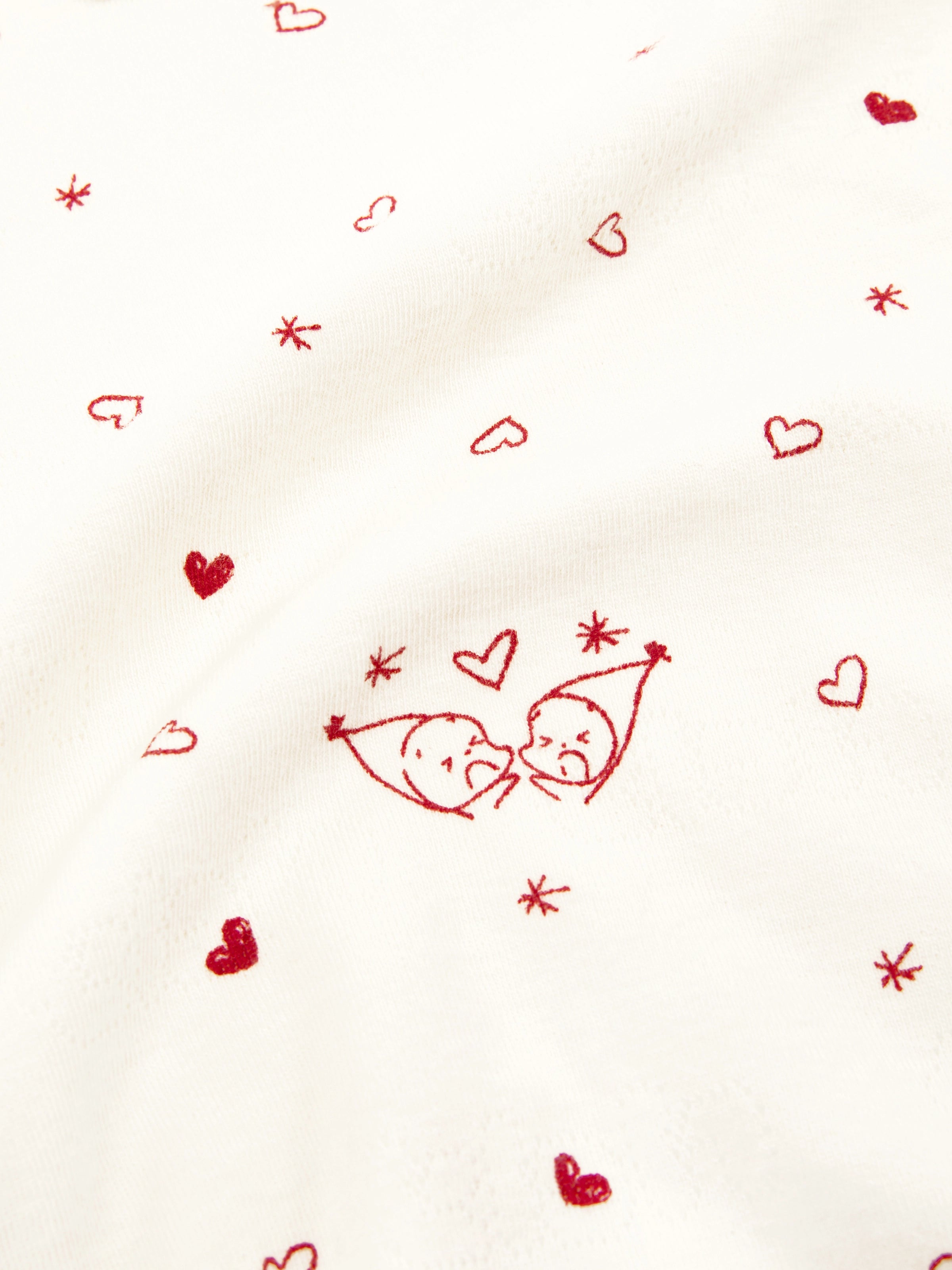"tbh × TWINKLE TWINKLE" Knitted Loungewear Set – Manuscript of Love