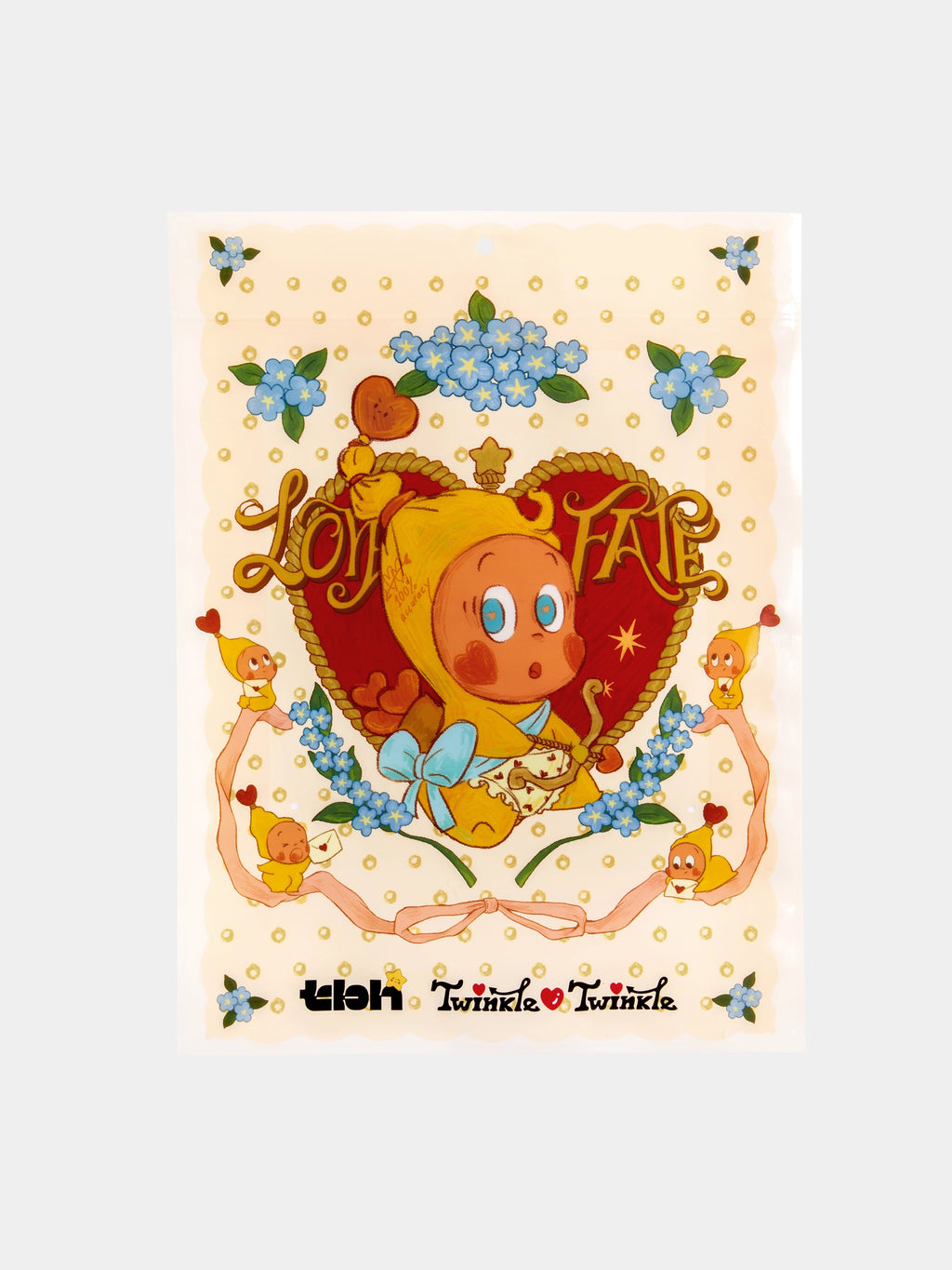 "tbh × TWINKLE TWINKLE" Knitted Loungewear Set – Manuscript of Love