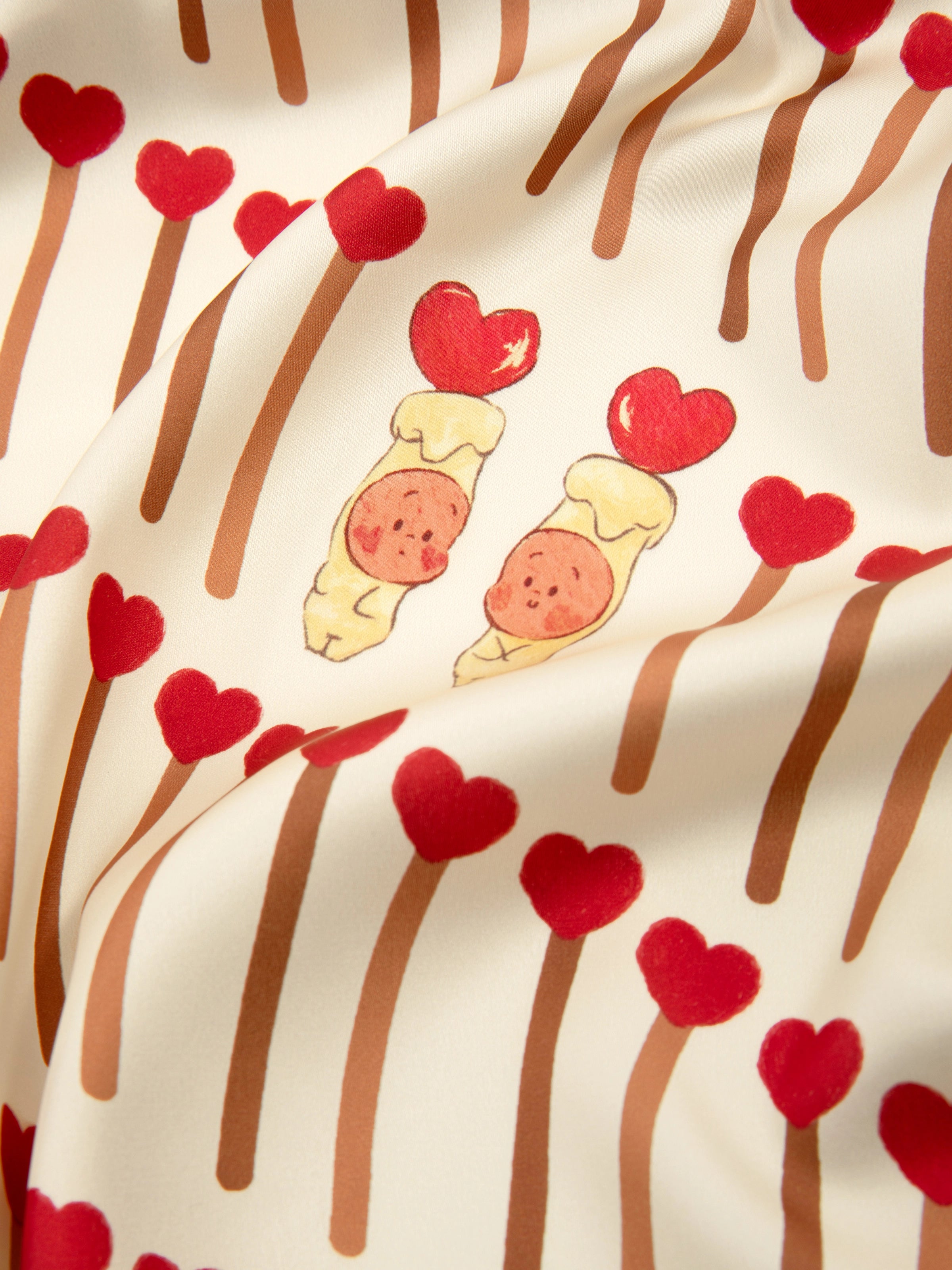 "tbh × TWINKLE TWINKLE" Satin Loungewear Set – The Perfect Match