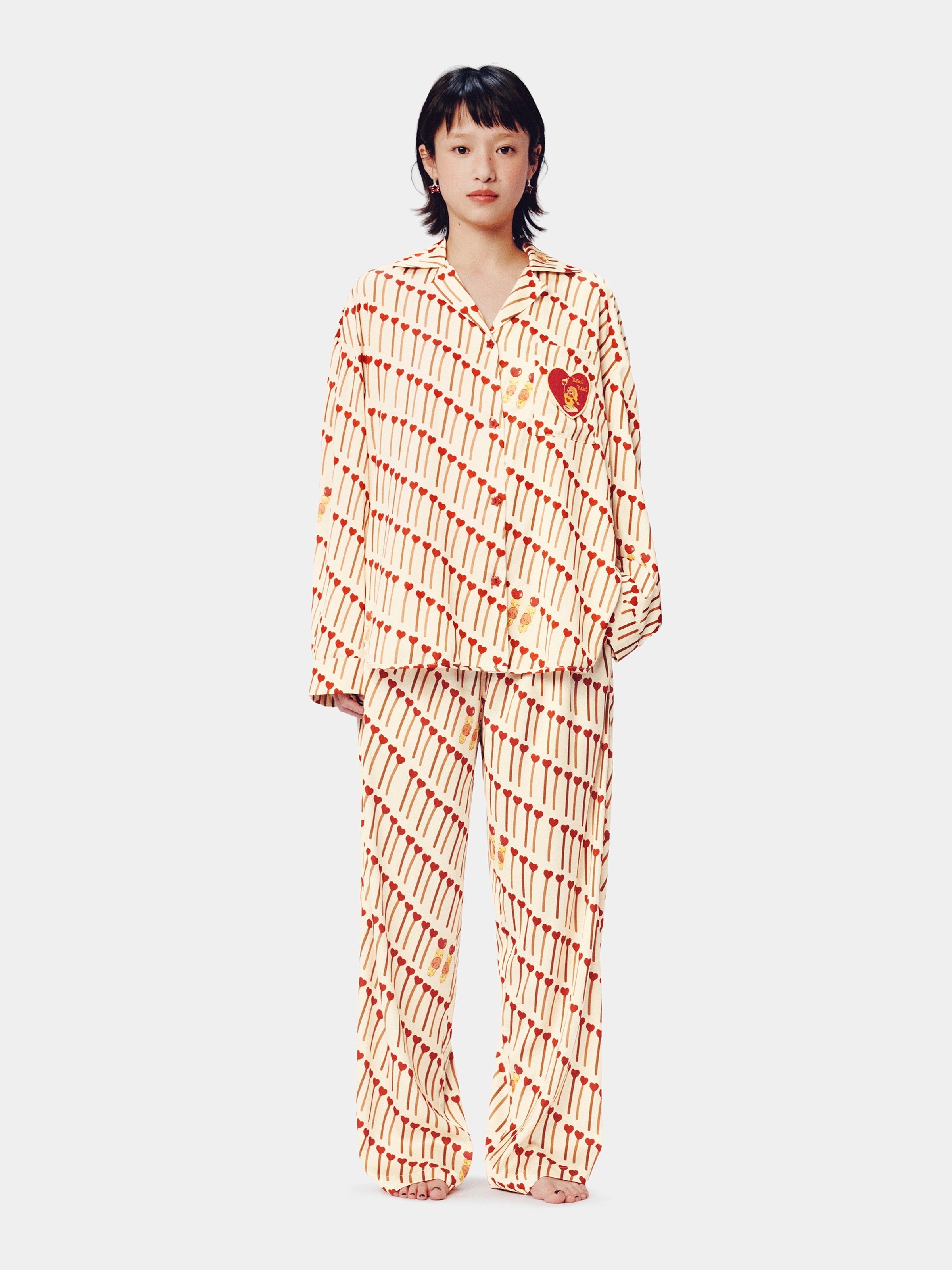 "tbh × TWINKLE TWINKLE" Satin Loungewear Set – The Perfect Match