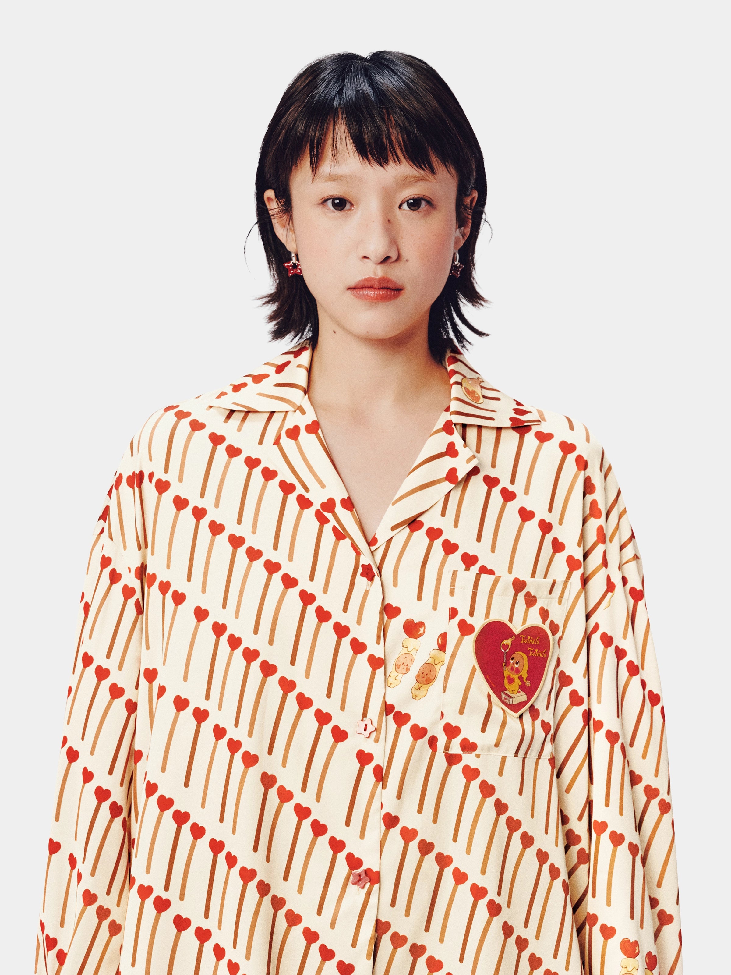 "tbh × TWINKLE TWINKLE" Satin Loungewear Set – The Perfect Match