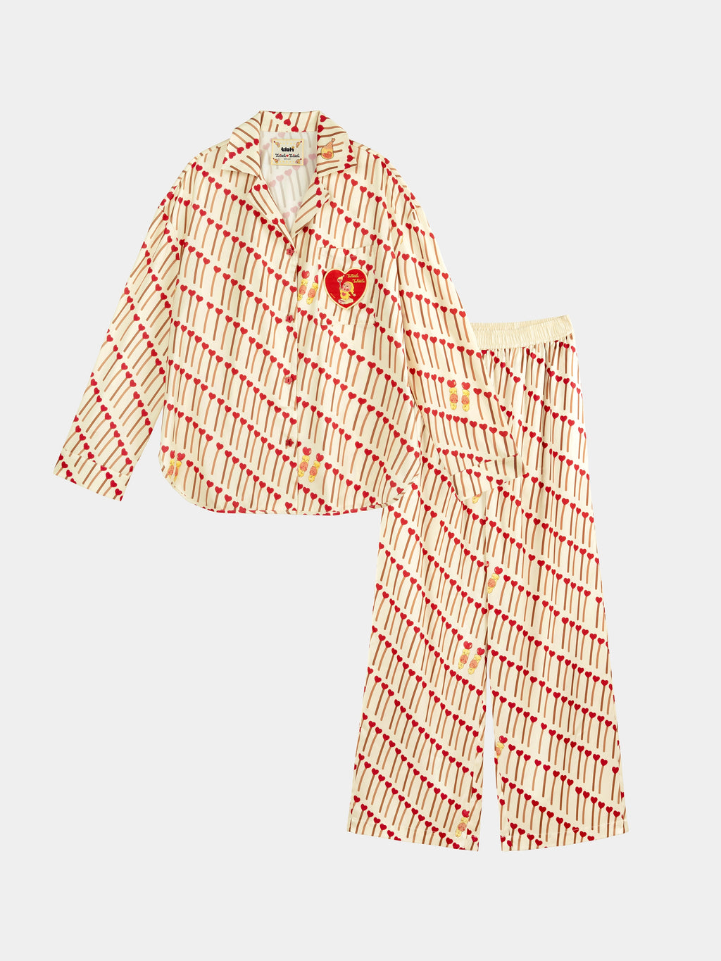 "tbh × TWINKLE TWINKLE" Satin Loungewear Set – The Perfect Match