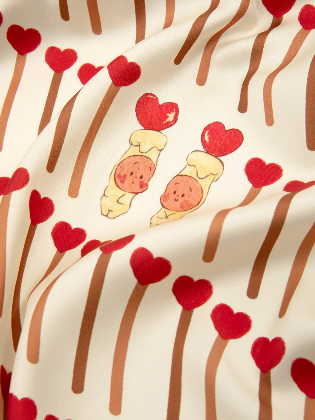 "tbh × TWINKLE TWINKLE" Satin Nightgown – The Perfect Match