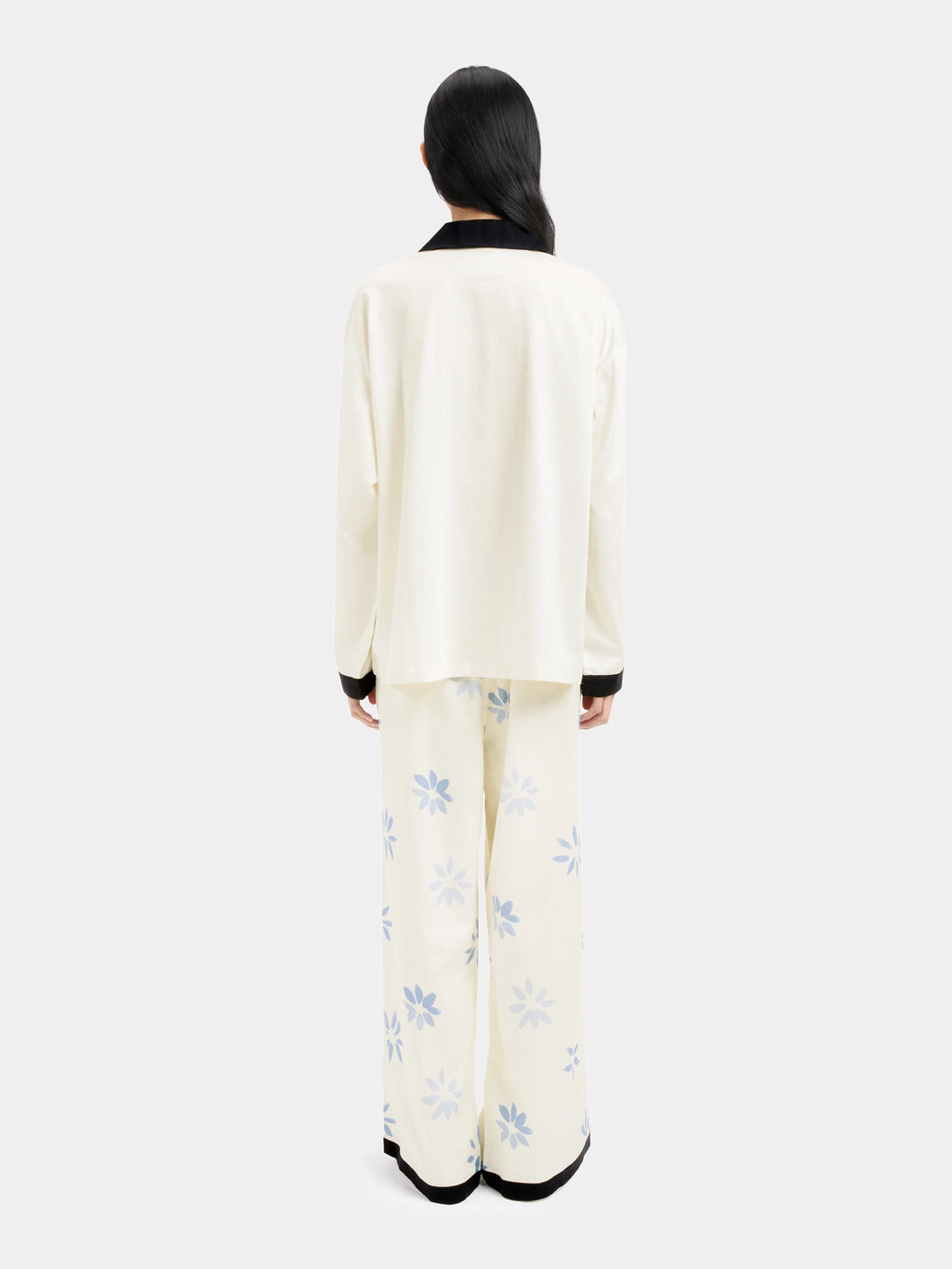 "Year of the Horse" Tencel Cotton Blend Loungewear Set Long Sleeve – Little Floral Horse