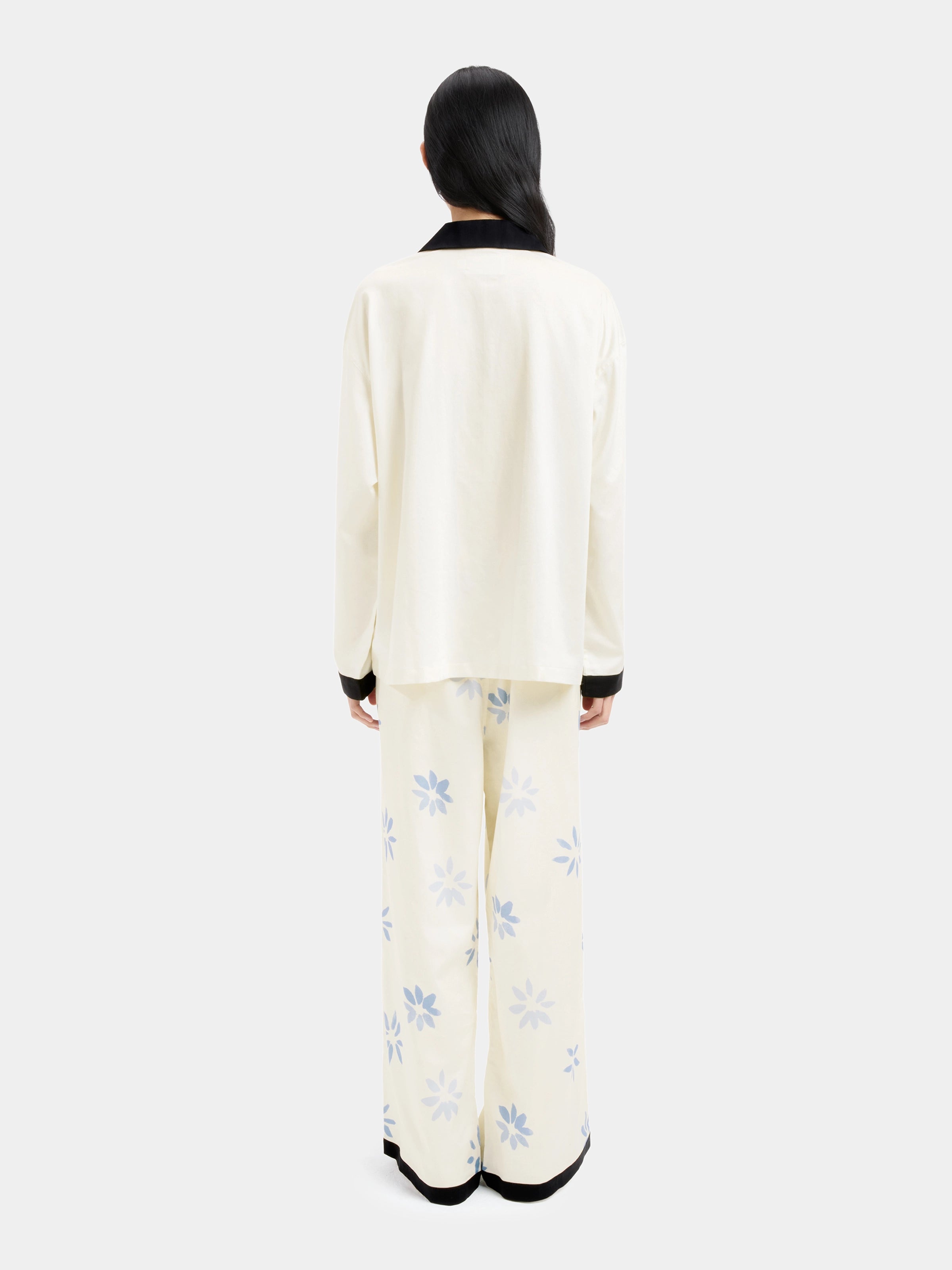 "Year of the Horse" Tencel Cotton Blend Loungewear Set Long Sleeve – Little Floral Horse