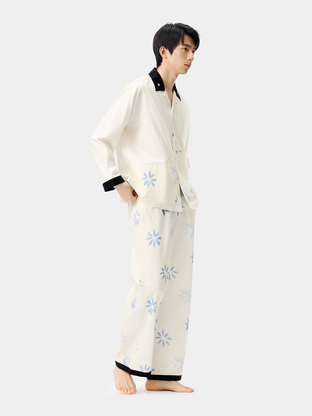 "Year of the Horse" Tencel Cotton Blend Loungewear Set Long Sleeve – Little Floral Horse