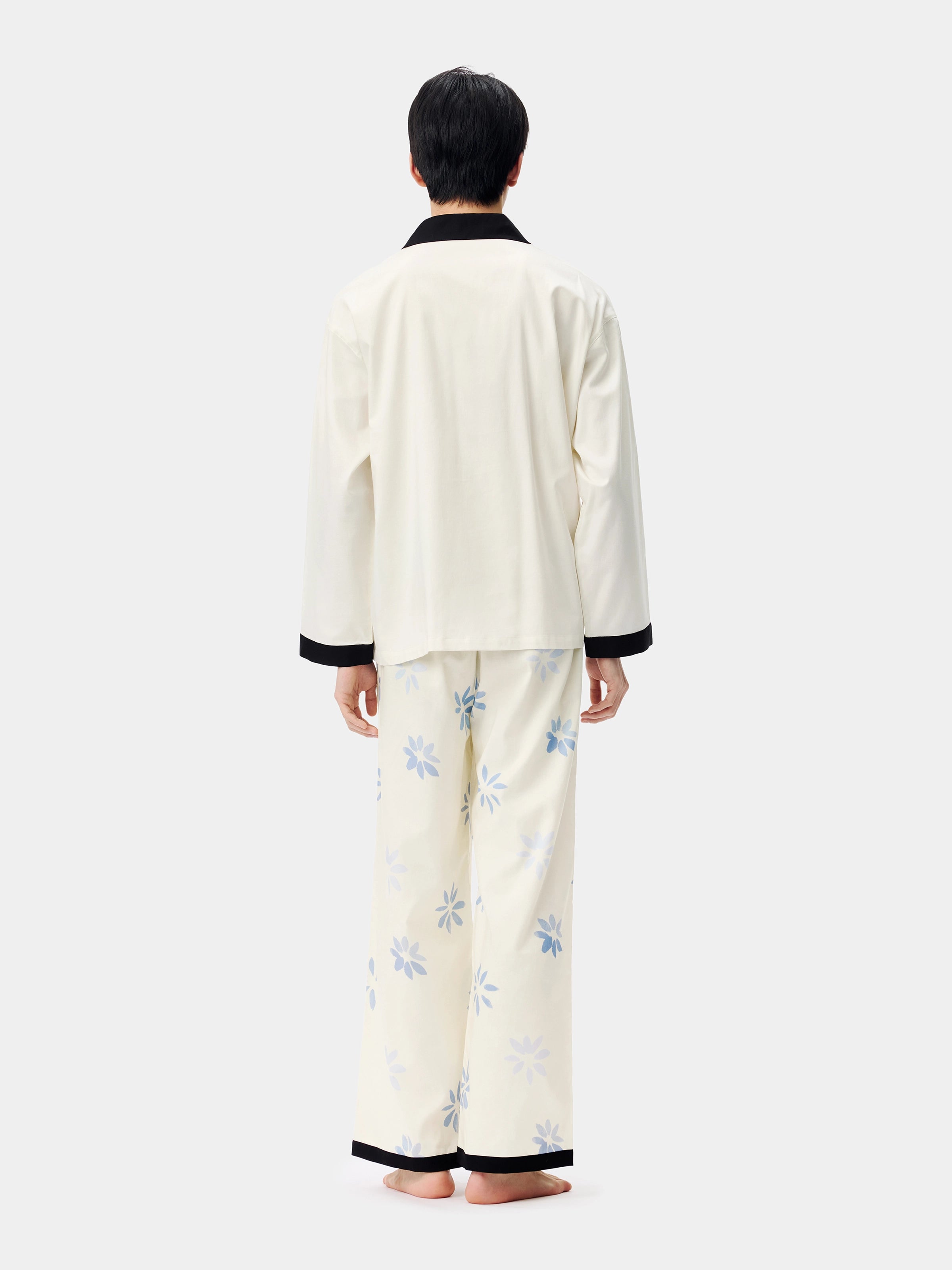 "Year of the Horse" Tencel Cotton Blend Loungewear Set Long Sleeve – Little Floral Horse