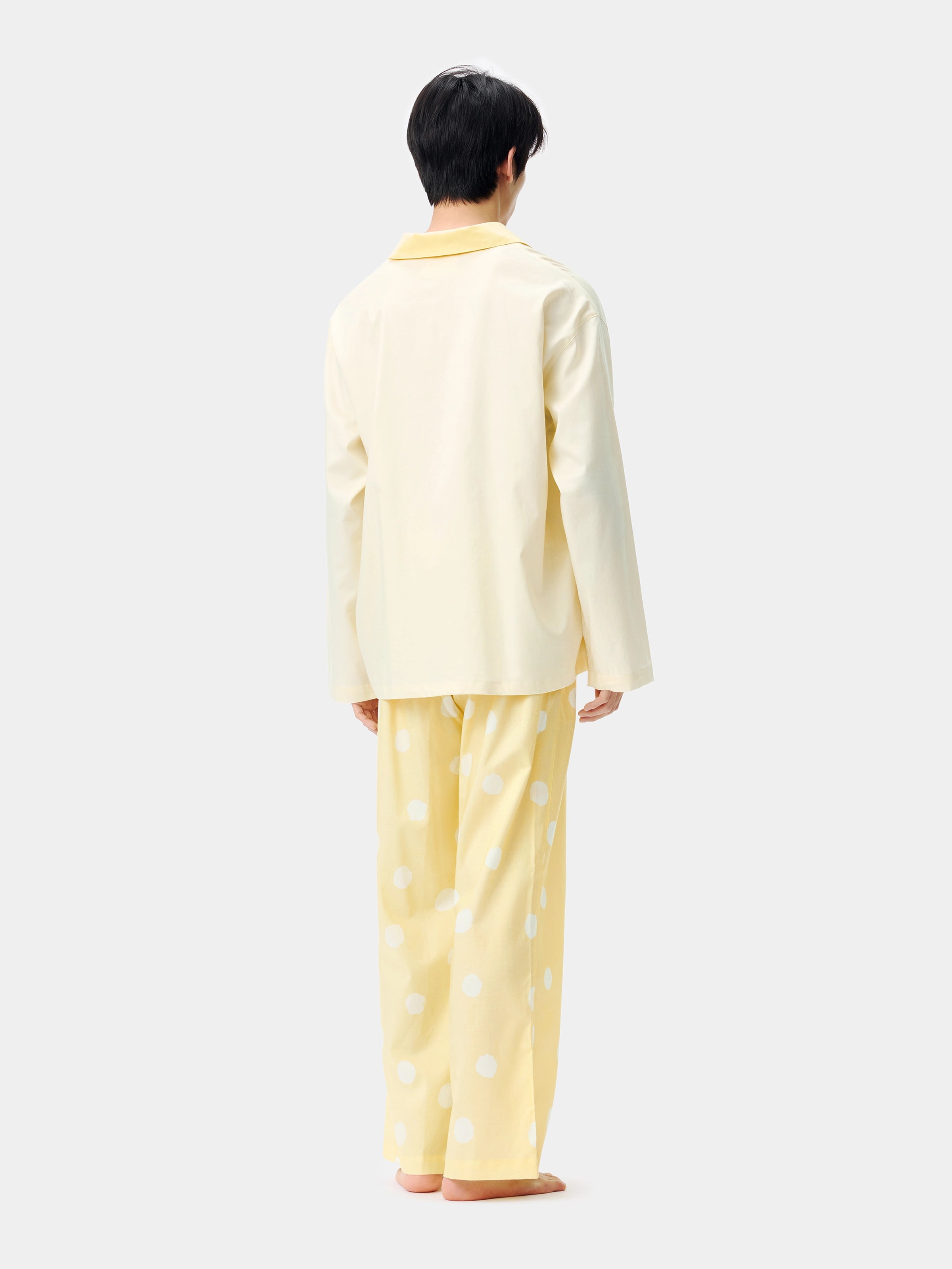 "Year of the Horse" Tencel Cotton Blend Loungewear Set Long Sleeve – Polka Dot Horse