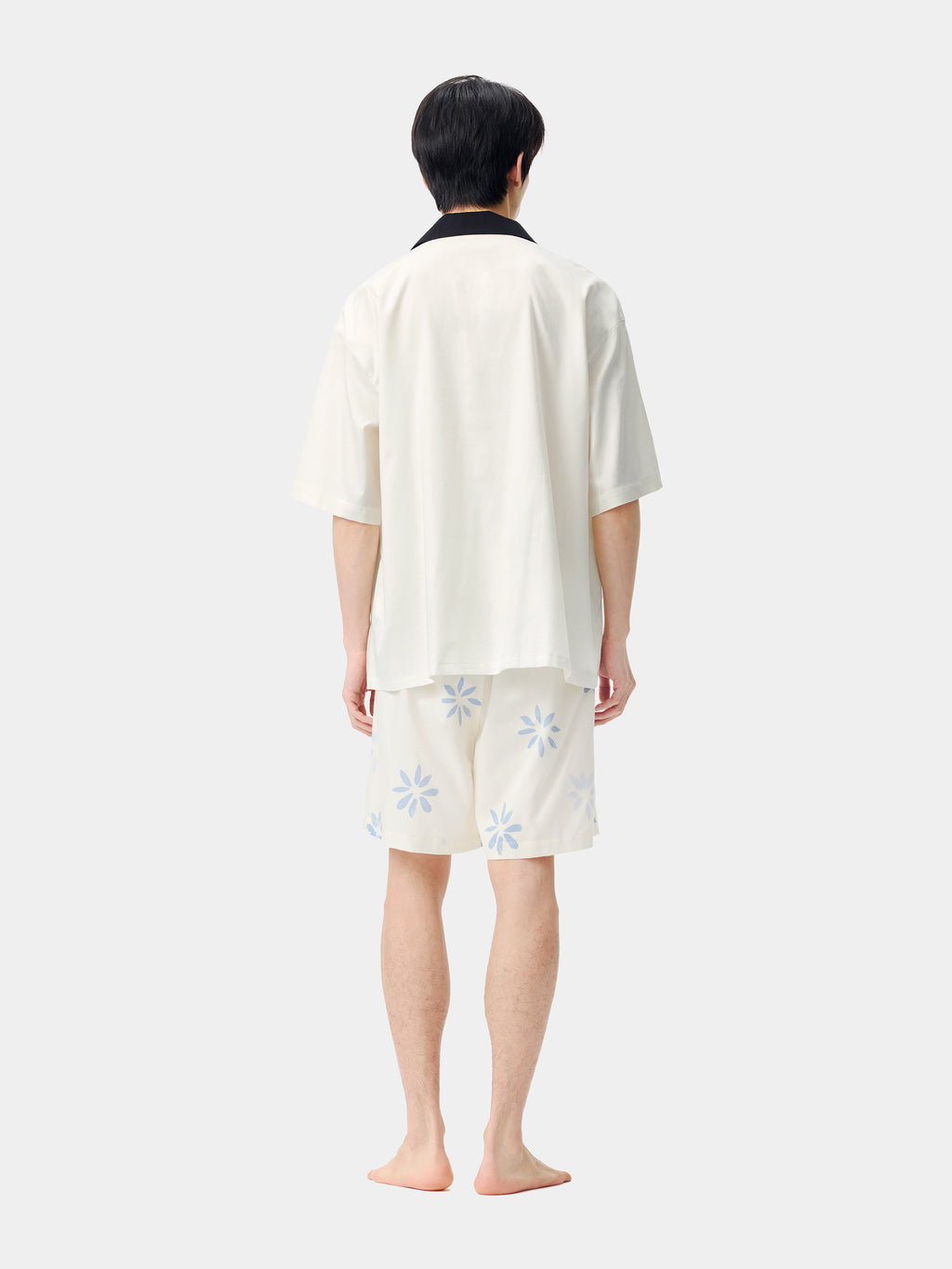"Year of the Horse" Tencel Cotton Blend Loungewear Set Short Sleeve – Little Floral Horse