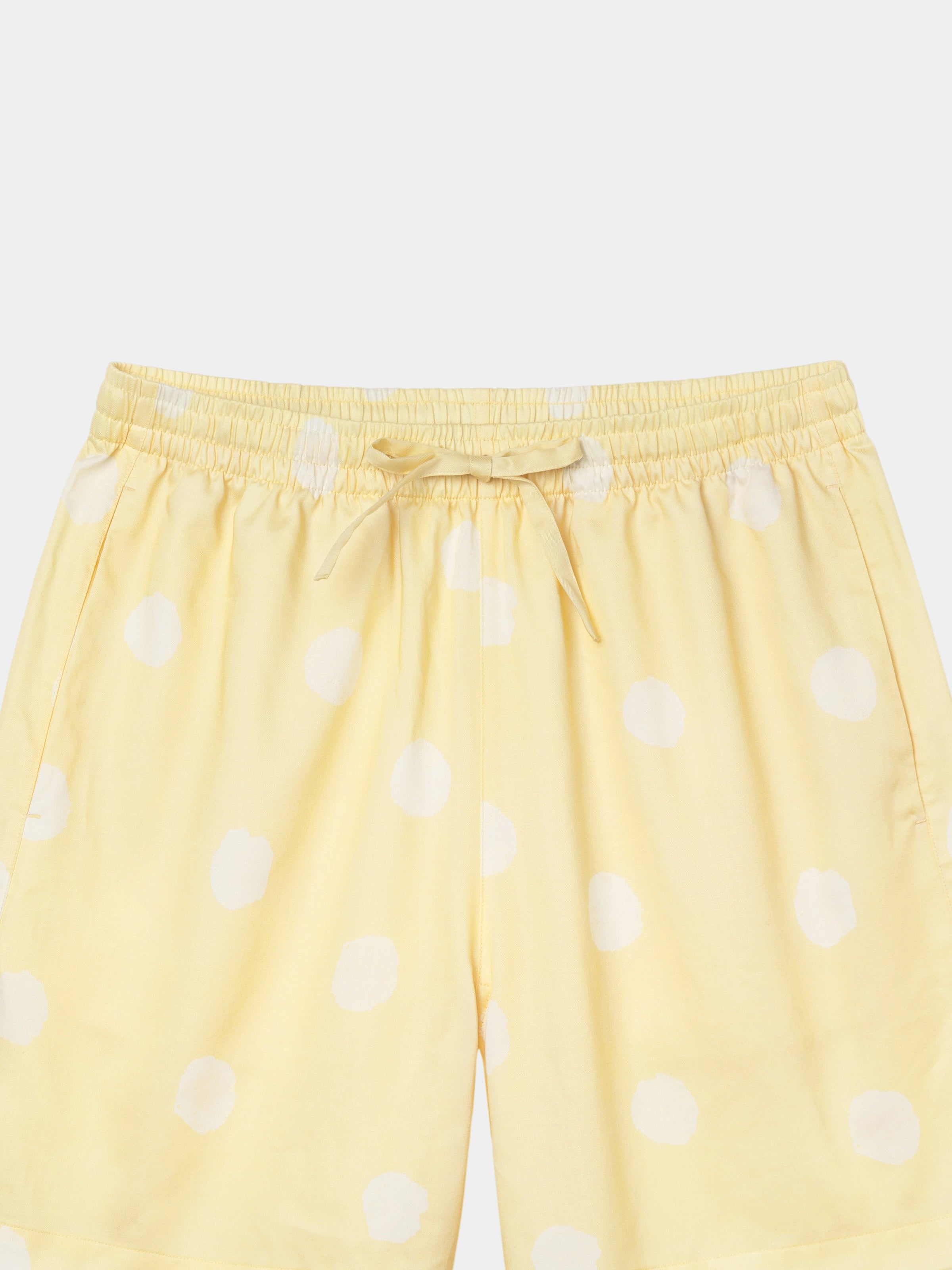 "Year of the Horse" Tencel Cotton Blend Loungewear Set Short Sleeve – Polka Dot Horse