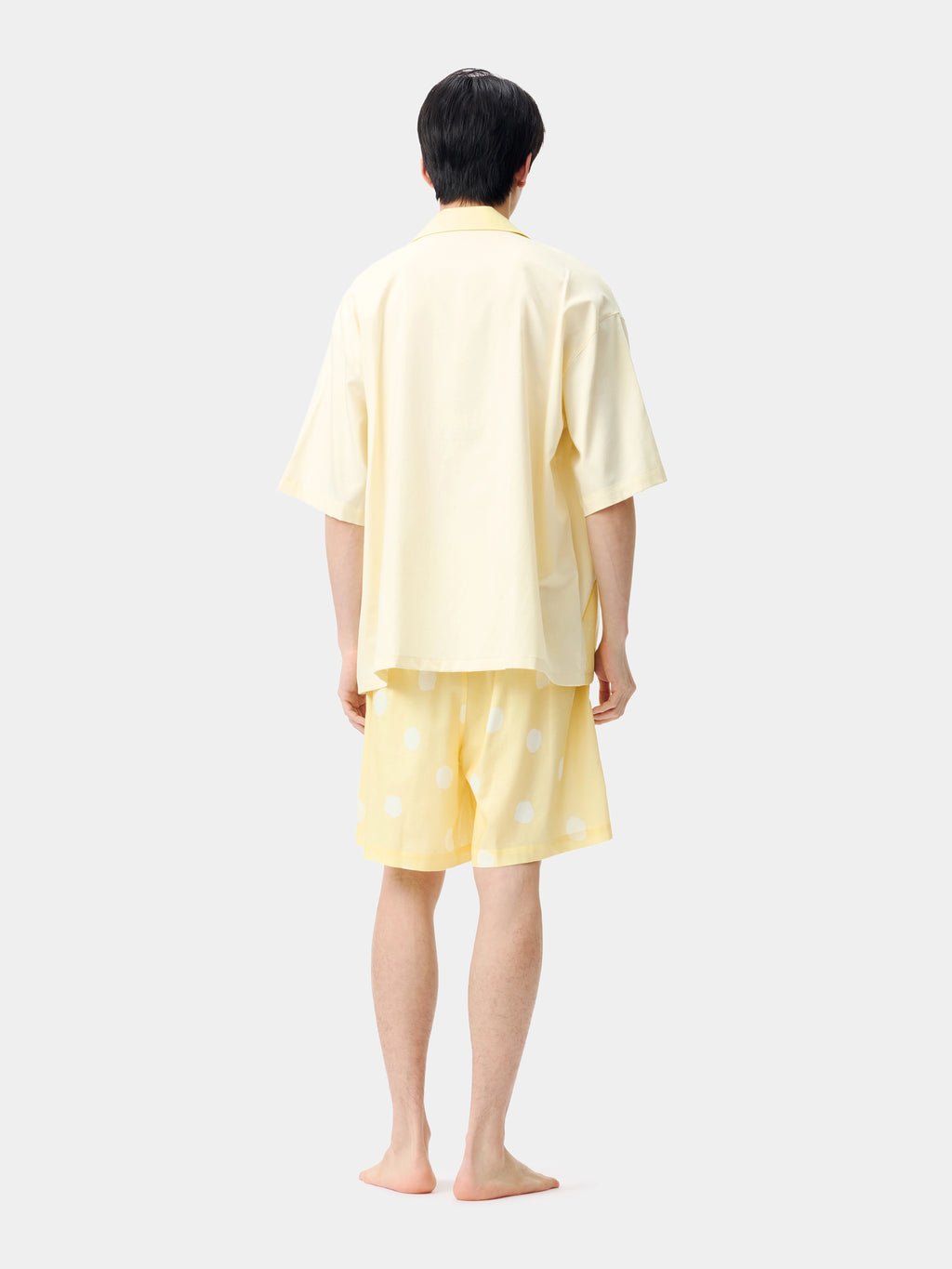 "Year of the Horse" Tencel Cotton Blend Loungewear Set Short Sleeve – Polka Dot Horse