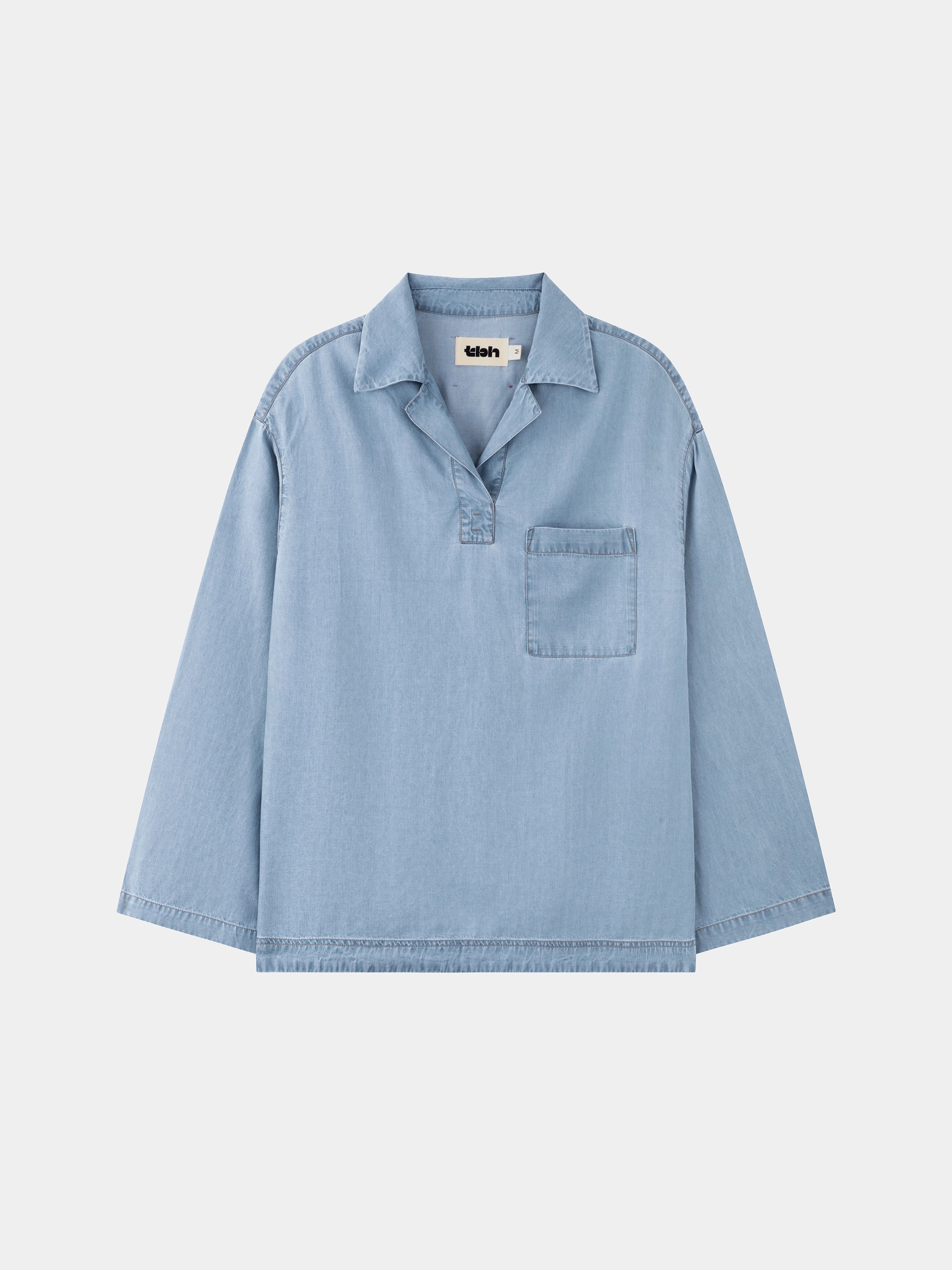Tencel Loungewear Set – Light Wash