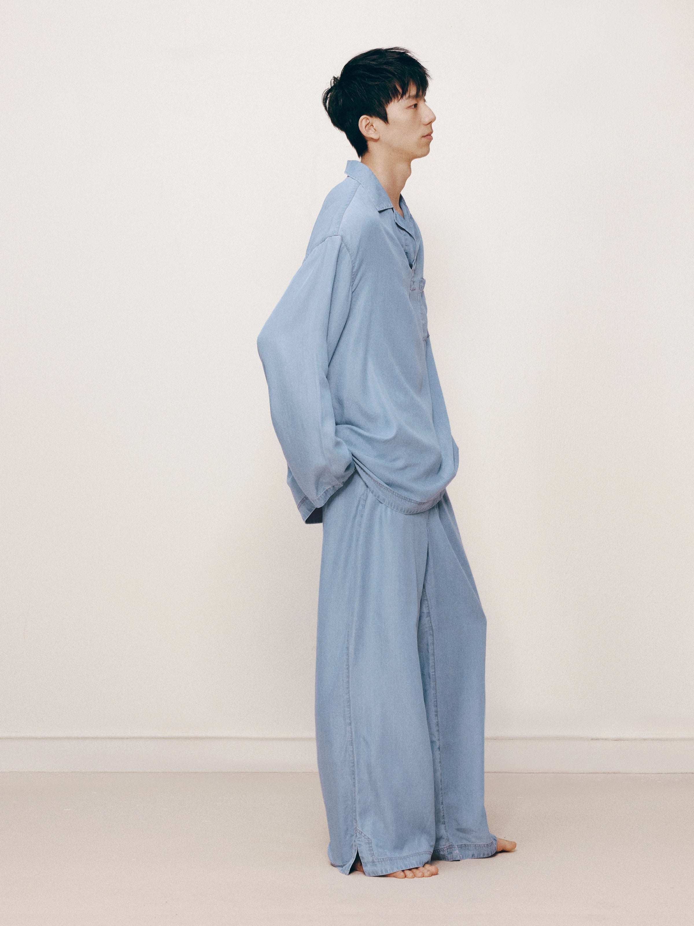 Tencel Loungewear Set – Light Wash