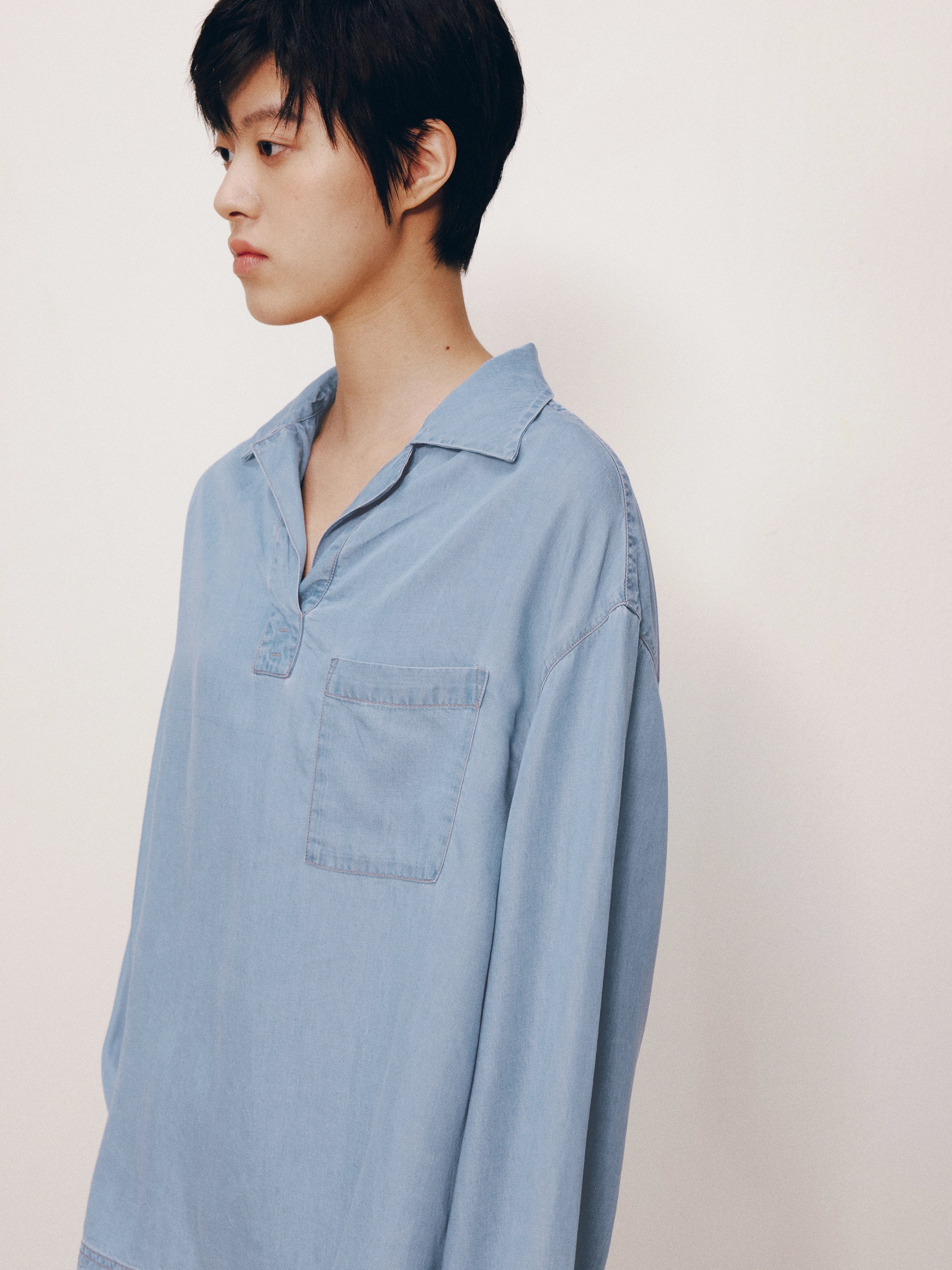 Tencel Loungewear Set – Light Wash