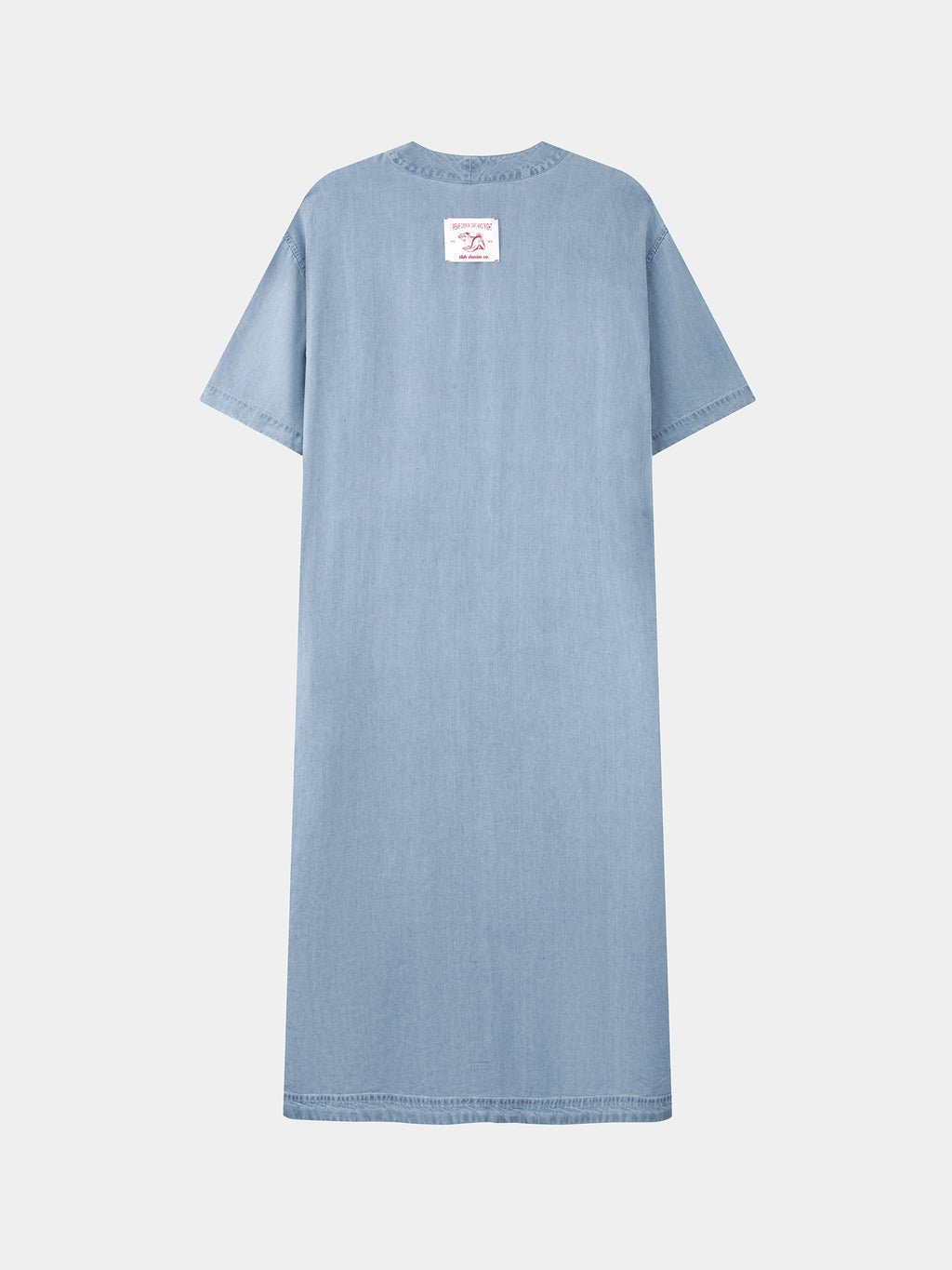 Tencel Short Sleeve Nightgown – Light Wash