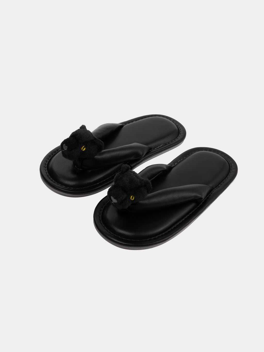 "Urban Jungle" Black Panther Flip-Flop Slippers