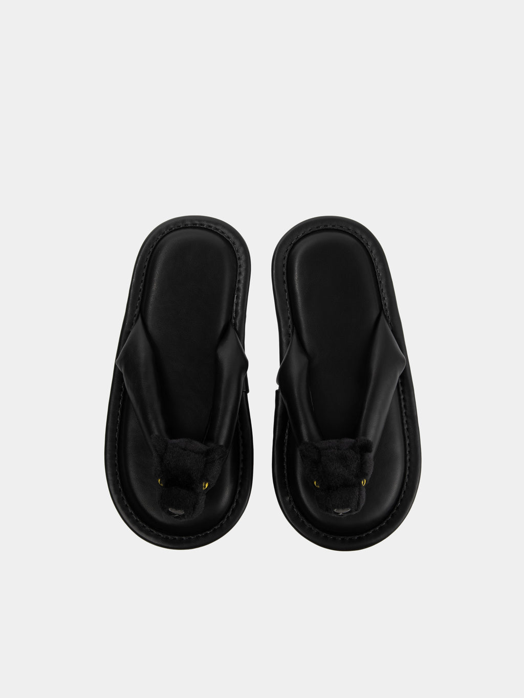 "Urban Jungle" Black Panther Flip-Flop Slippers