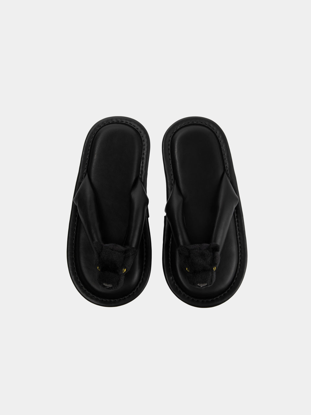 "Urban Jungle" Black Panther Flip-Flop Slippers