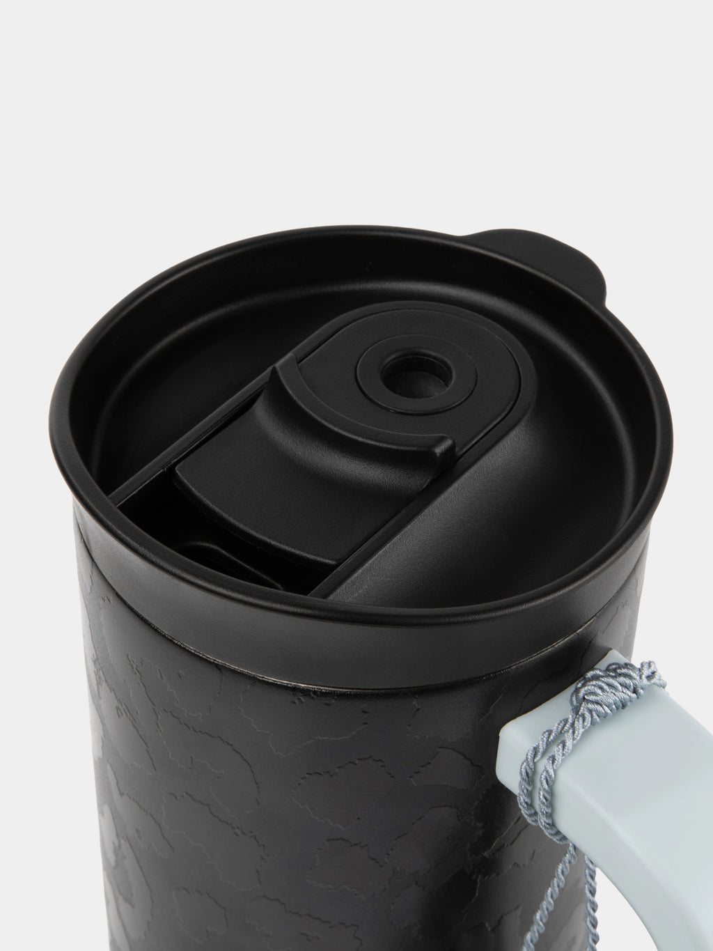 "Urban Jungle" Black Panther Jumbo Stainless Steel Insulated Tumbler with Straw (With Mini Frame Purse) – Black Leopard – 900ml