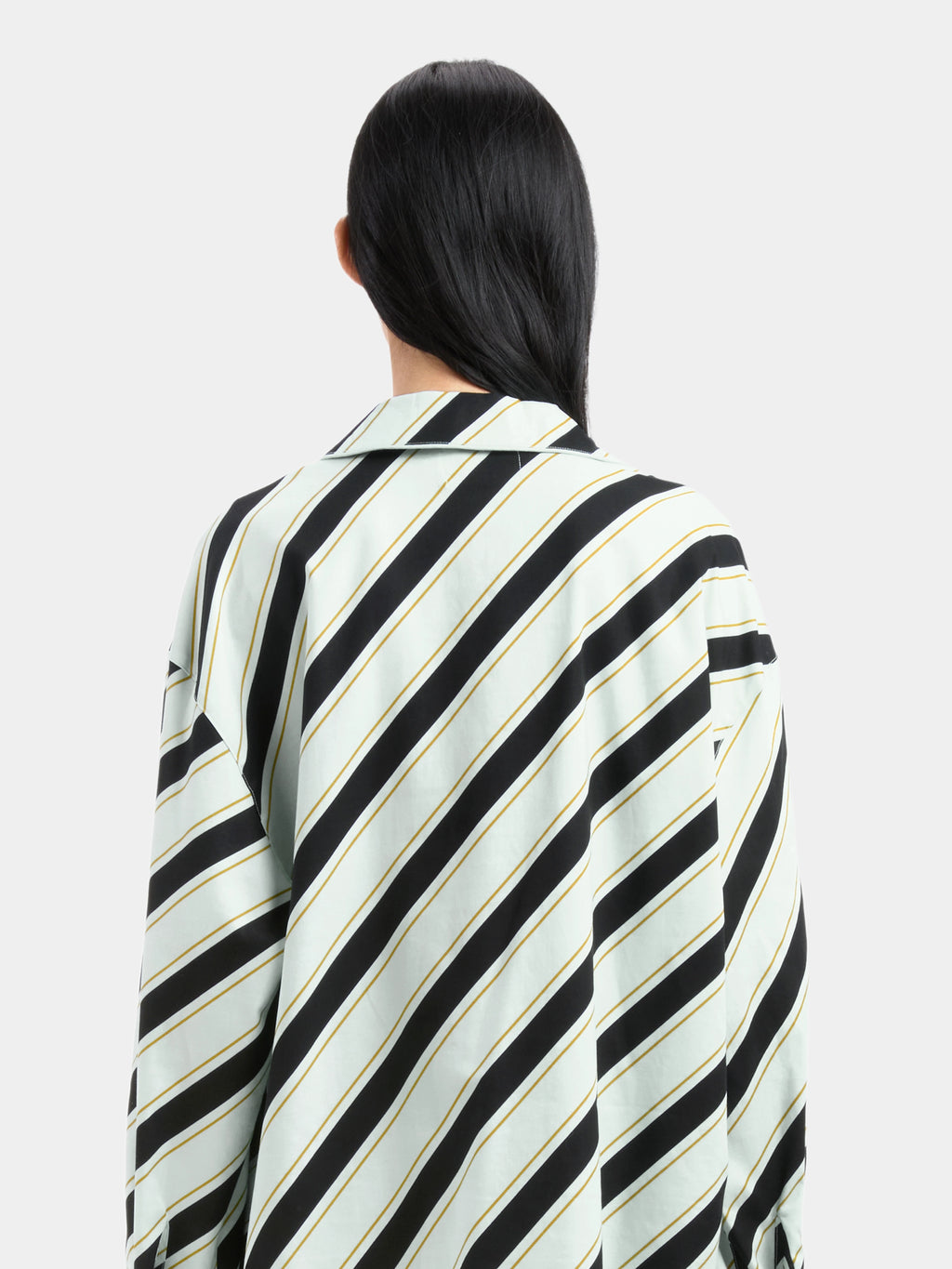 "Urban Jungle" Black Panther Tencel Cotton Blend Loungewear Set Long Sleeve – Blue & Black Stripes