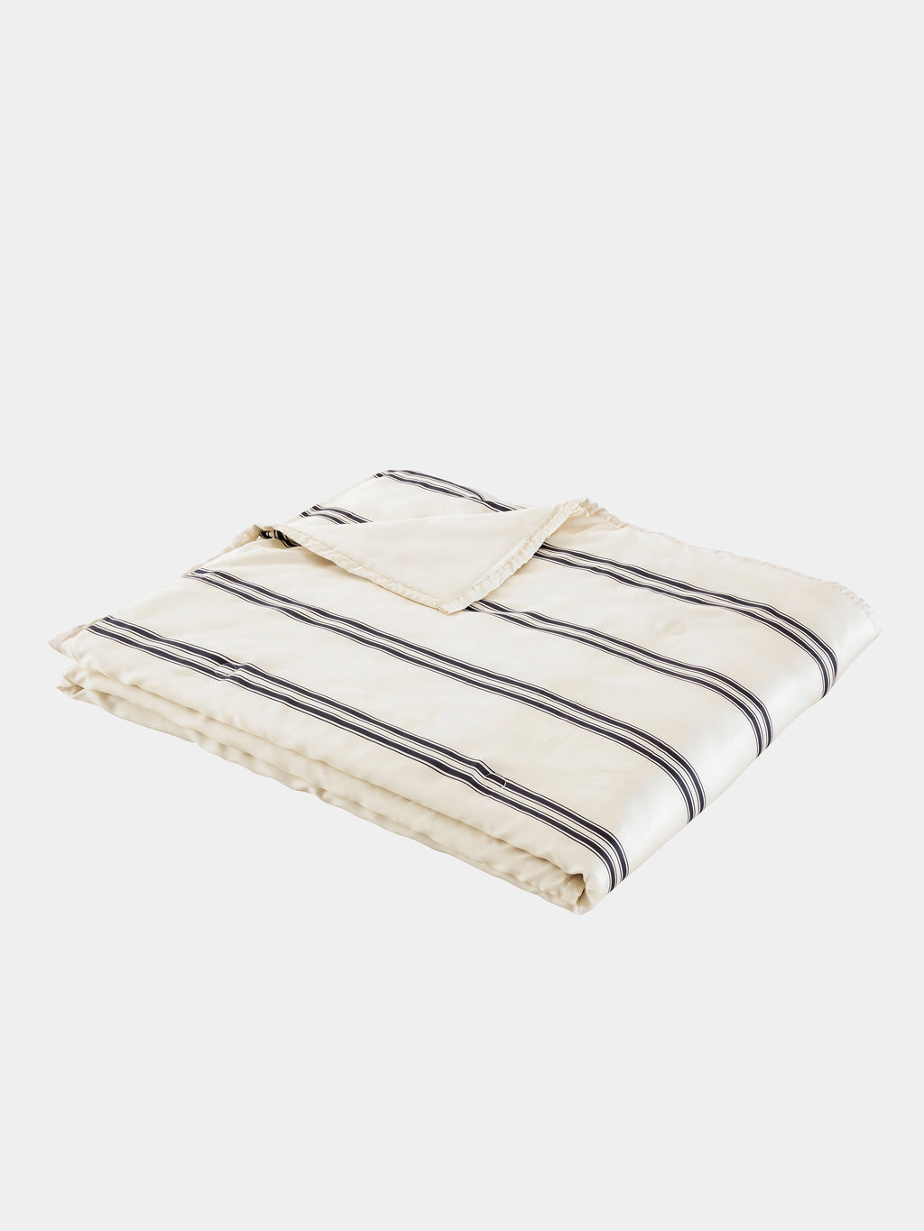 "Urban Jungle" Black Panther Tencel Printed Summer Quilt – Moonlight White