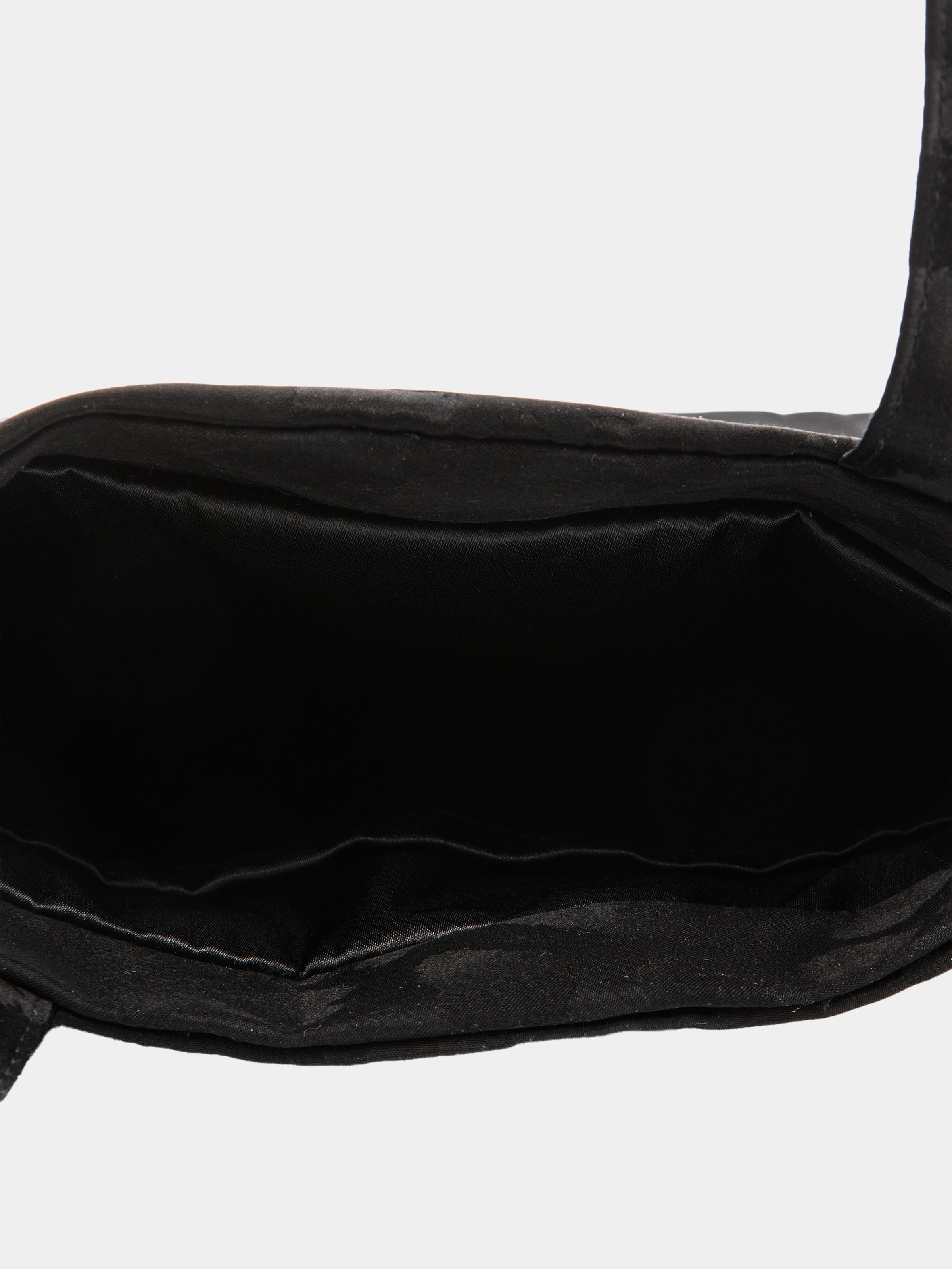 "Urban Jungle" Black Panther Machine-Washable Silk Tote Bag – Black Leopard