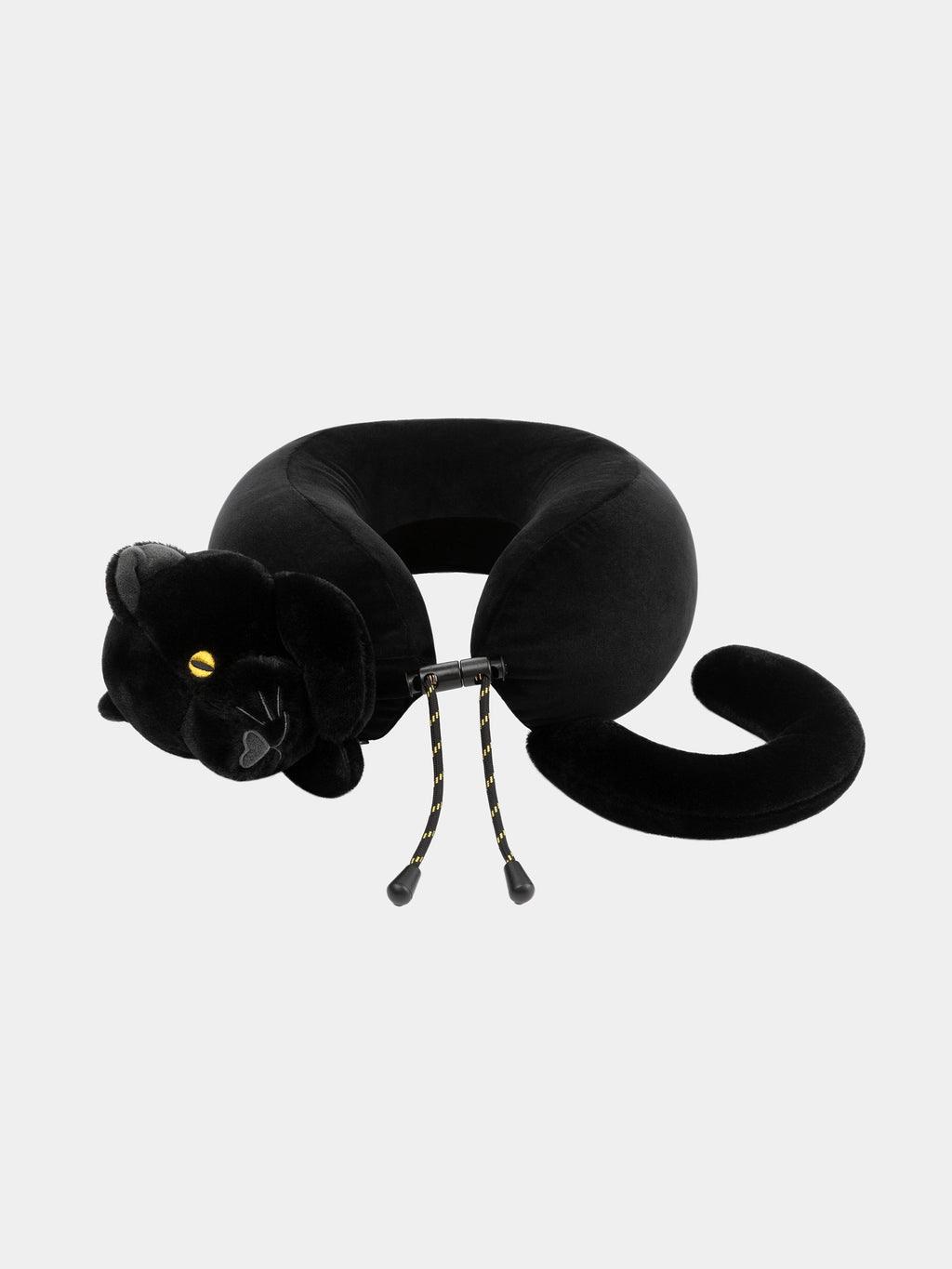 "Urban Jungle" Black Panther Upgraded Hooded Neck Pillow