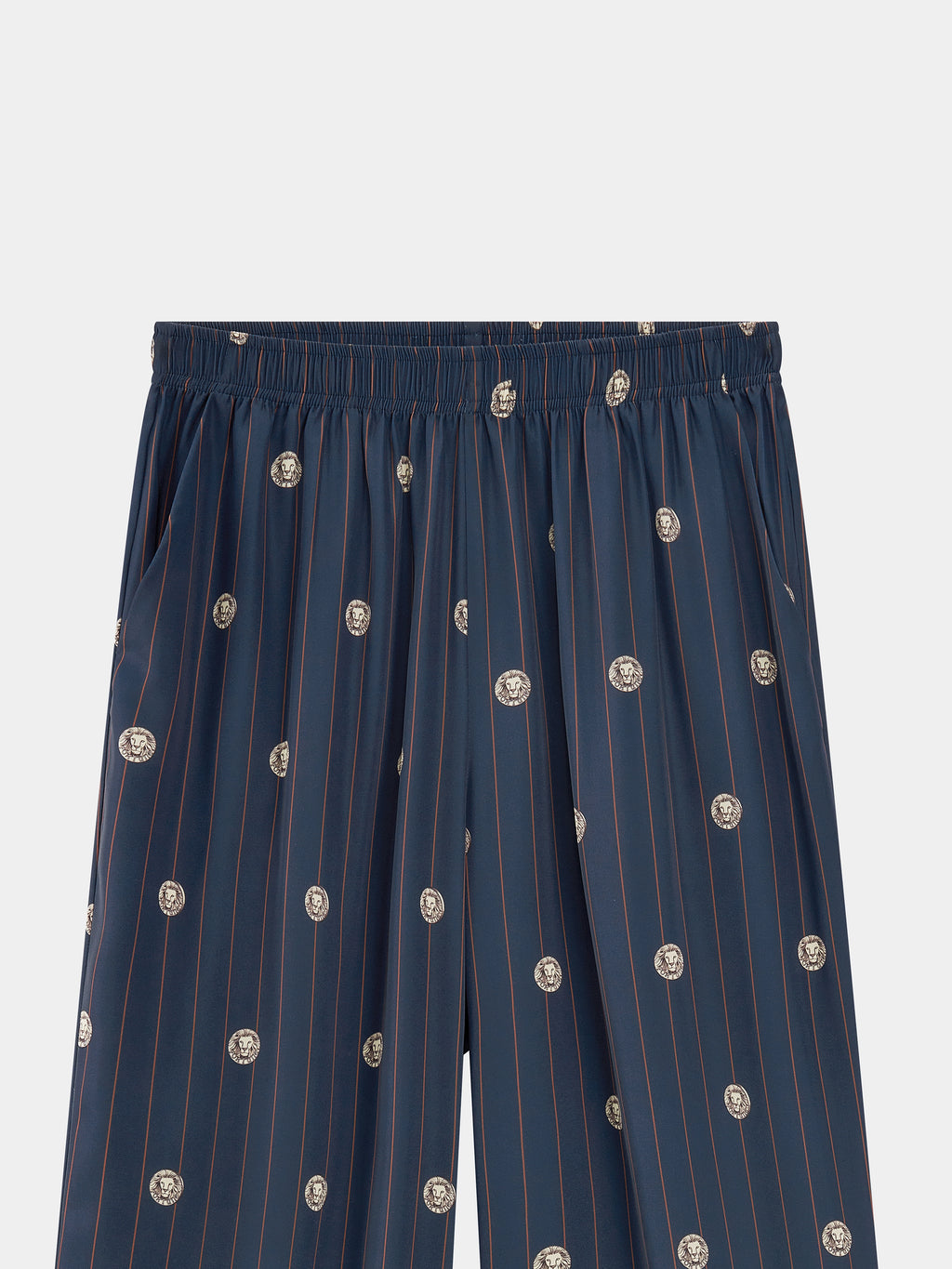 "Urban Jungle" Satin Loungewear Set Short Sleeve & Pants – Wishing Coin