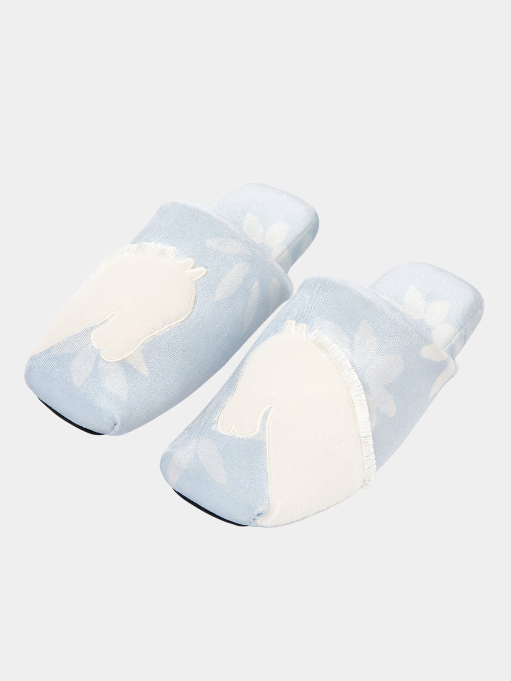 "Year of the Horse" Velvet Slippers – Little Floral Horse