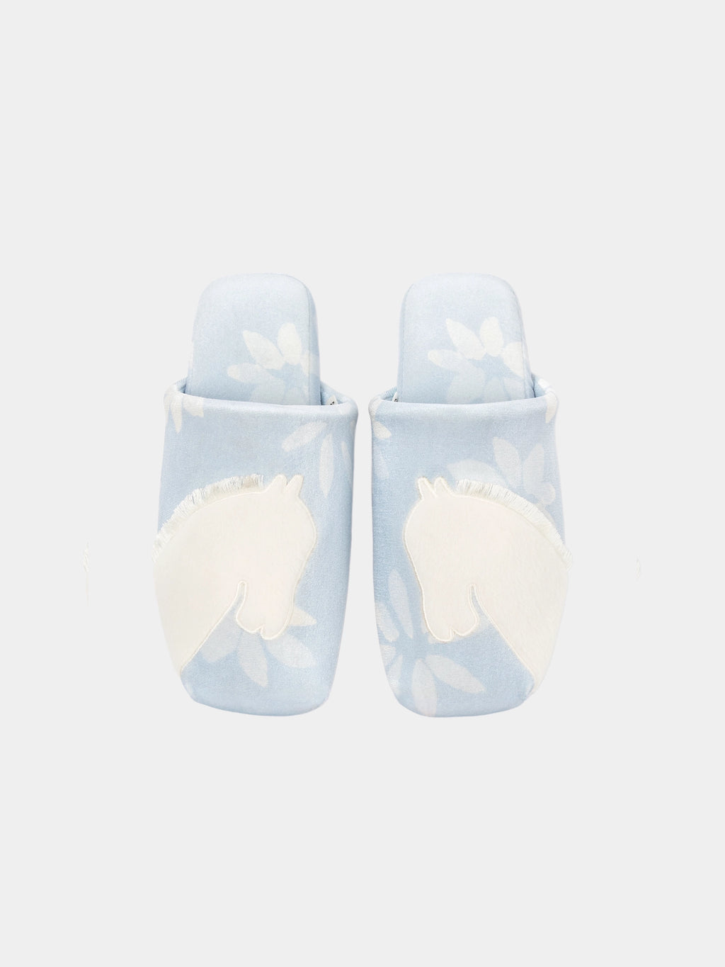 "Year of the Horse" Velvet Slippers – Little Floral Horse