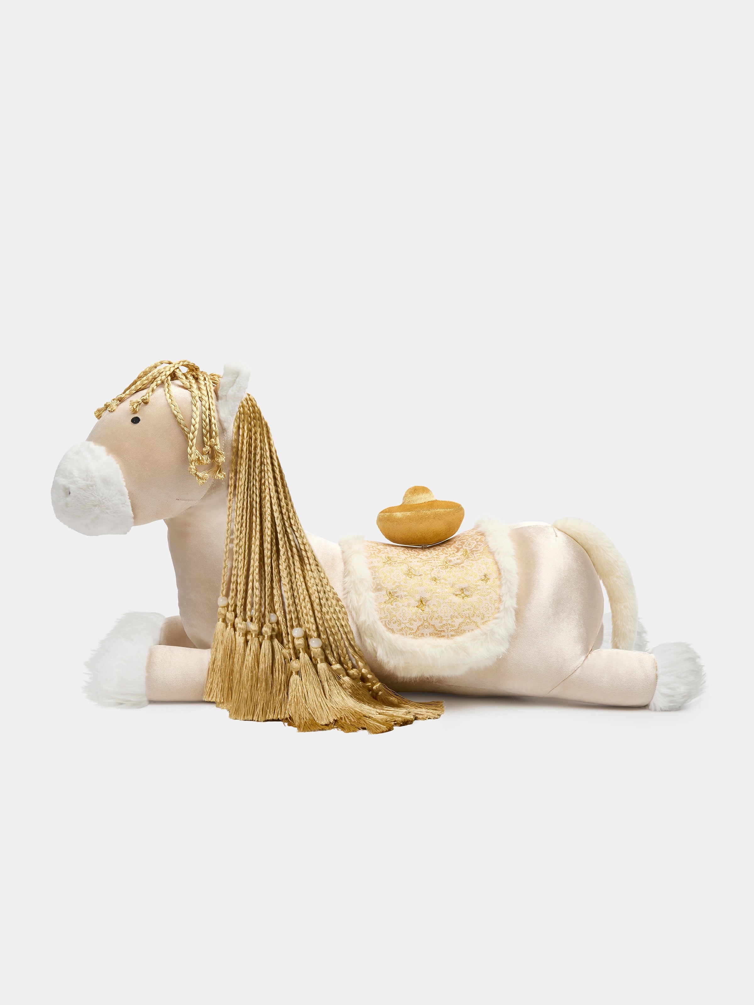 "Year of the Horse" Fluffy Body Pillow-Money is on the way-mini version