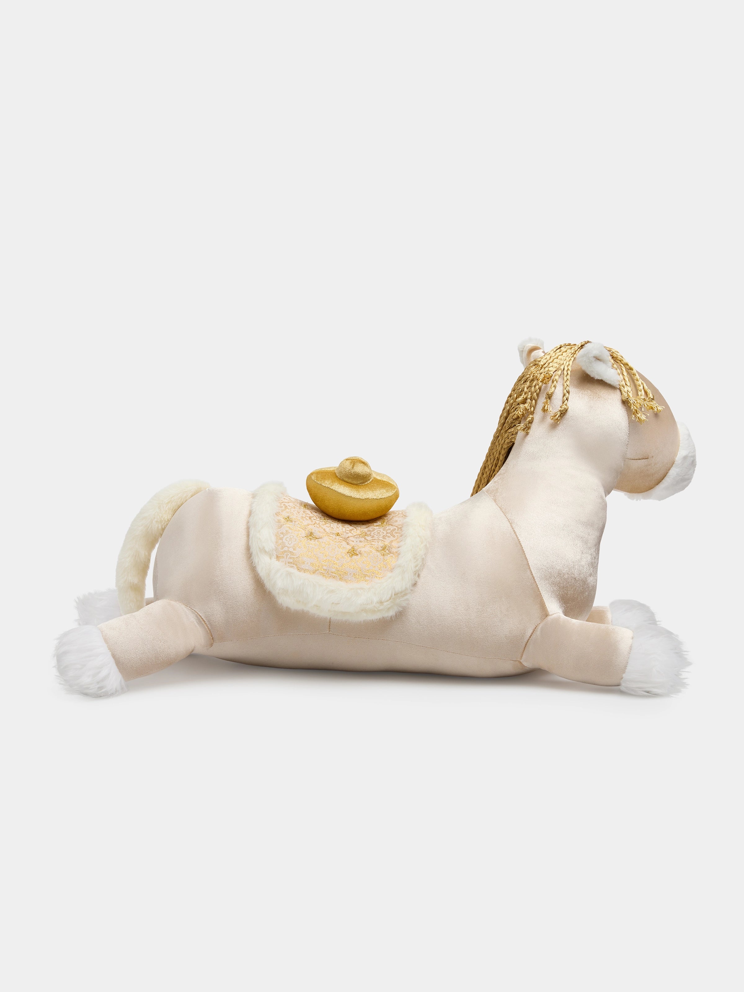 "Year of the Horse" Fluffy Body Pillow-Money is on the way-mini version